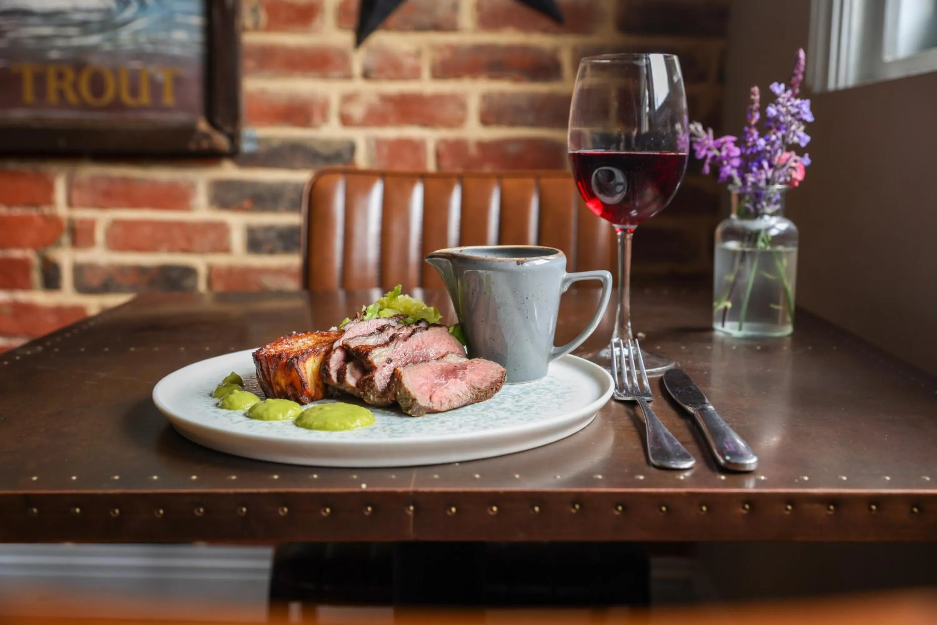 Restaurant/places to eat in The Tickled Trout