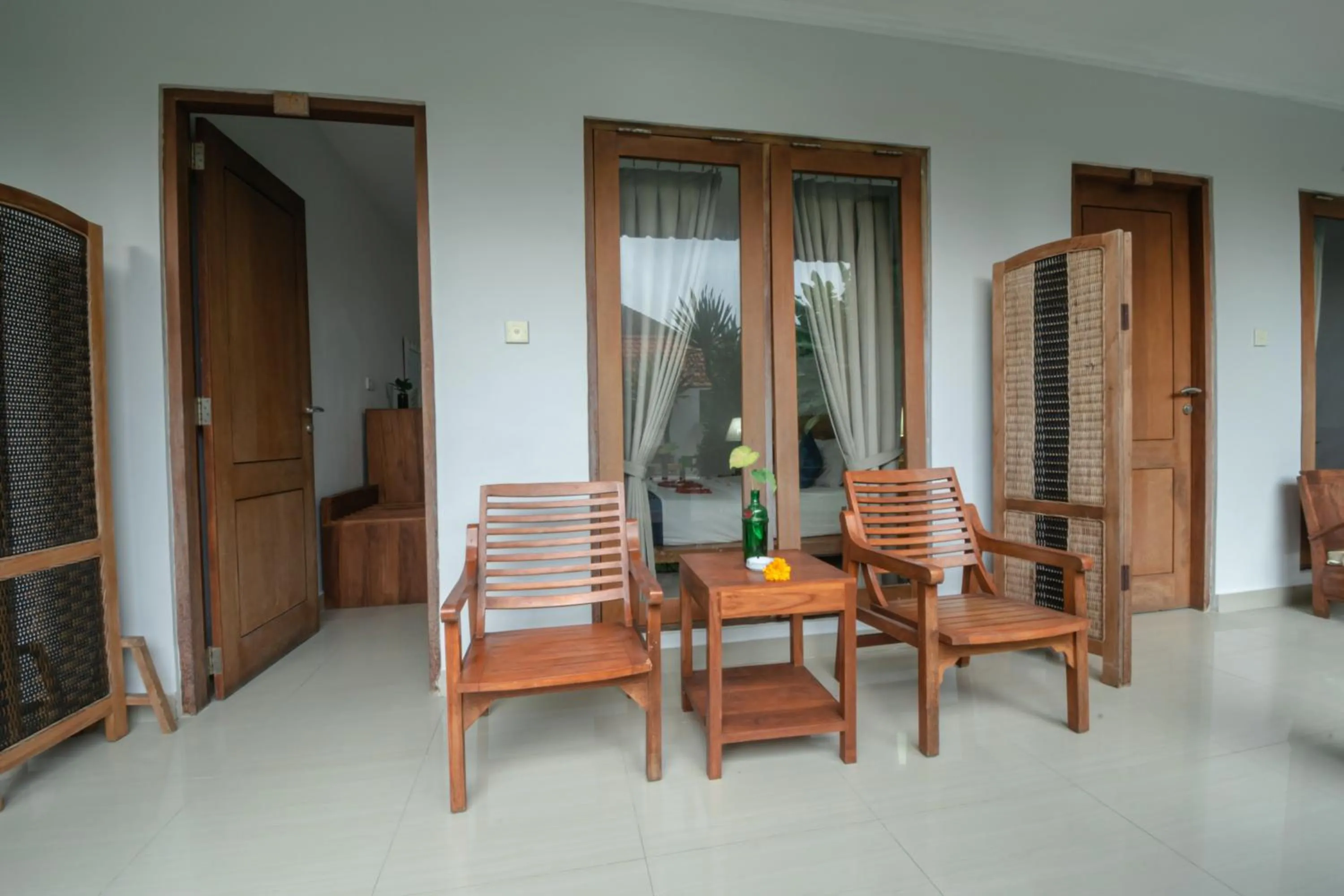 Balcony/Terrace in Green Papaya House