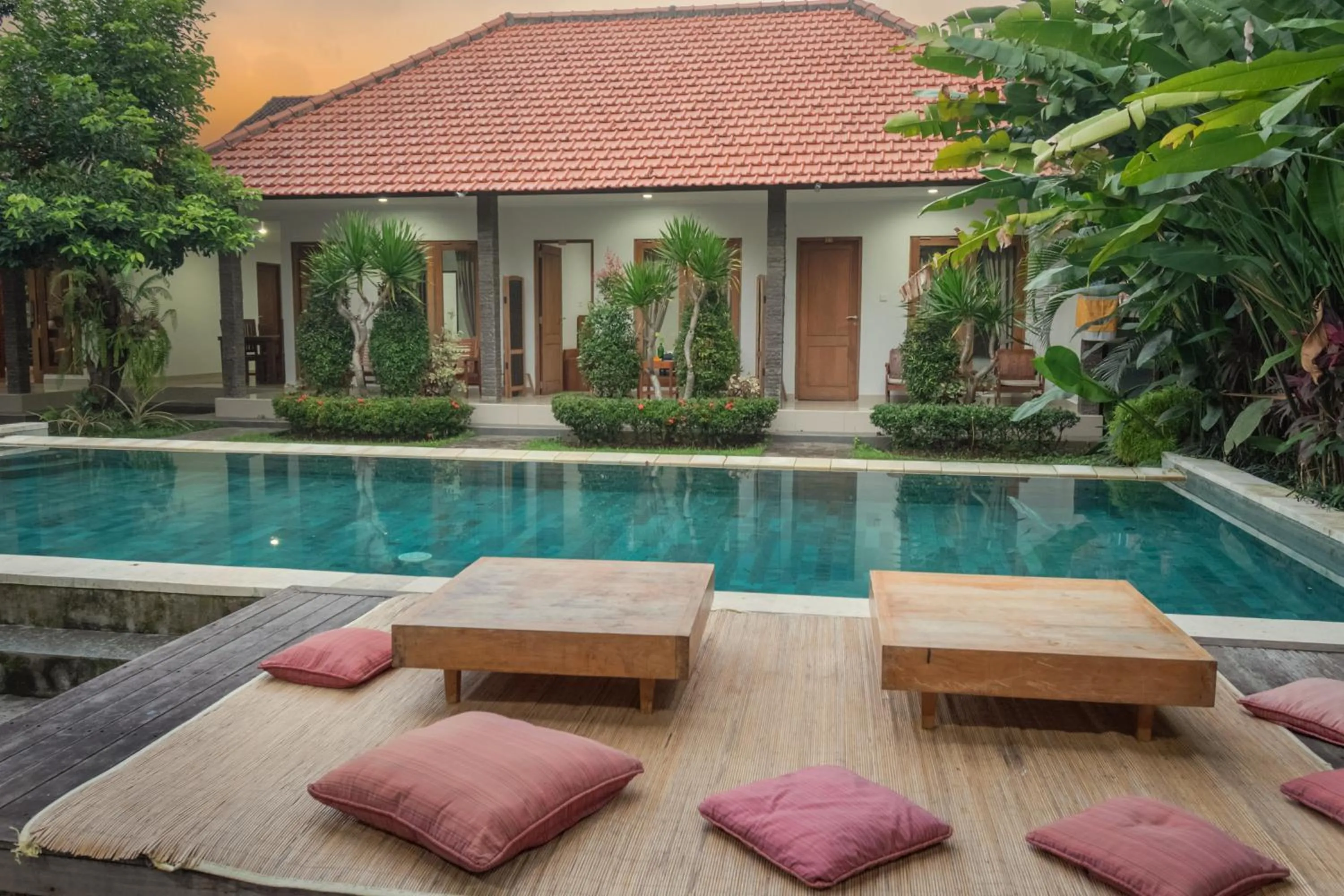 Swimming pool in Green Papaya House