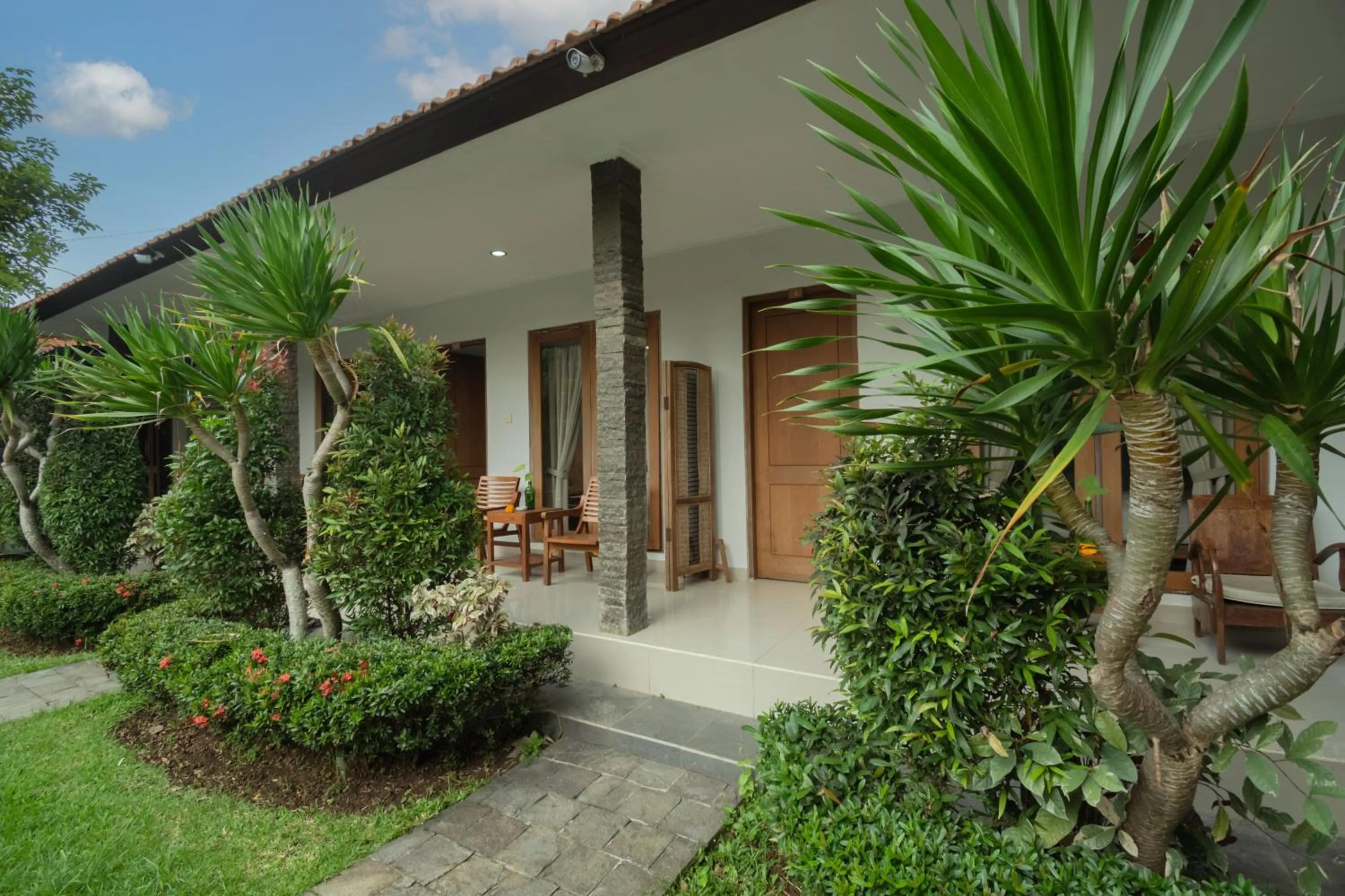 Balcony/Terrace in Green Papaya House