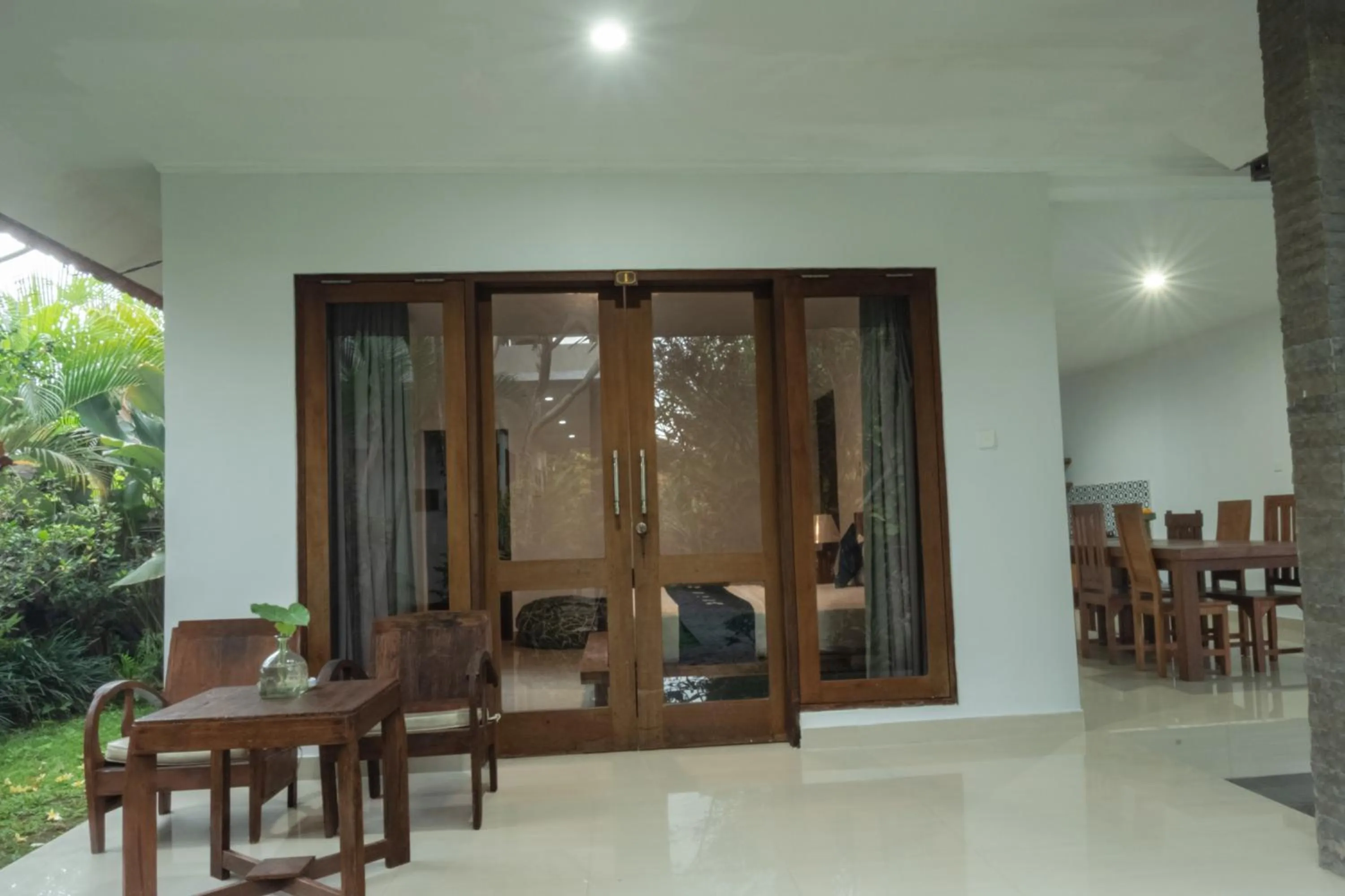 Bedroom in Green Papaya House