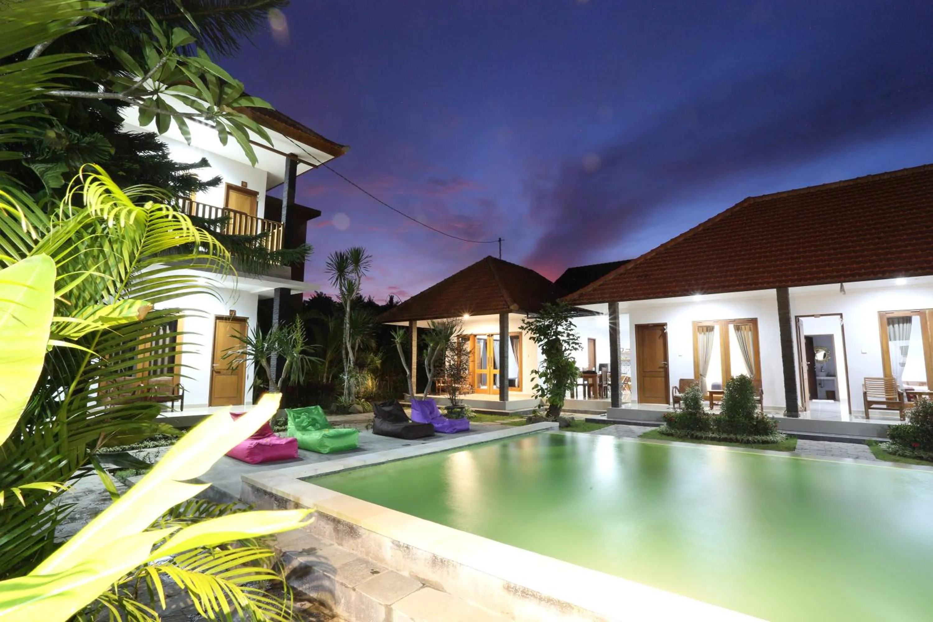 Swimming pool in Green Papaya House