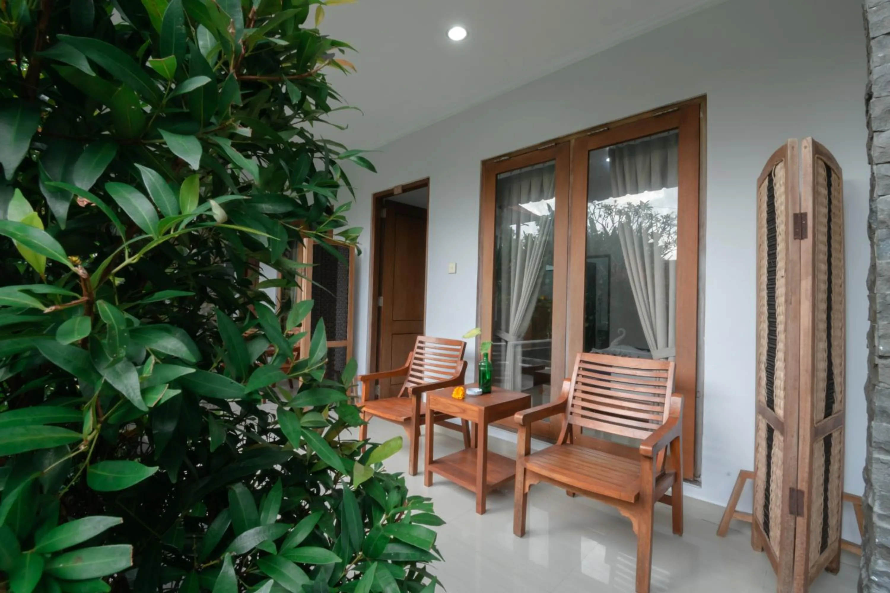 Balcony/Terrace in Green Papaya House