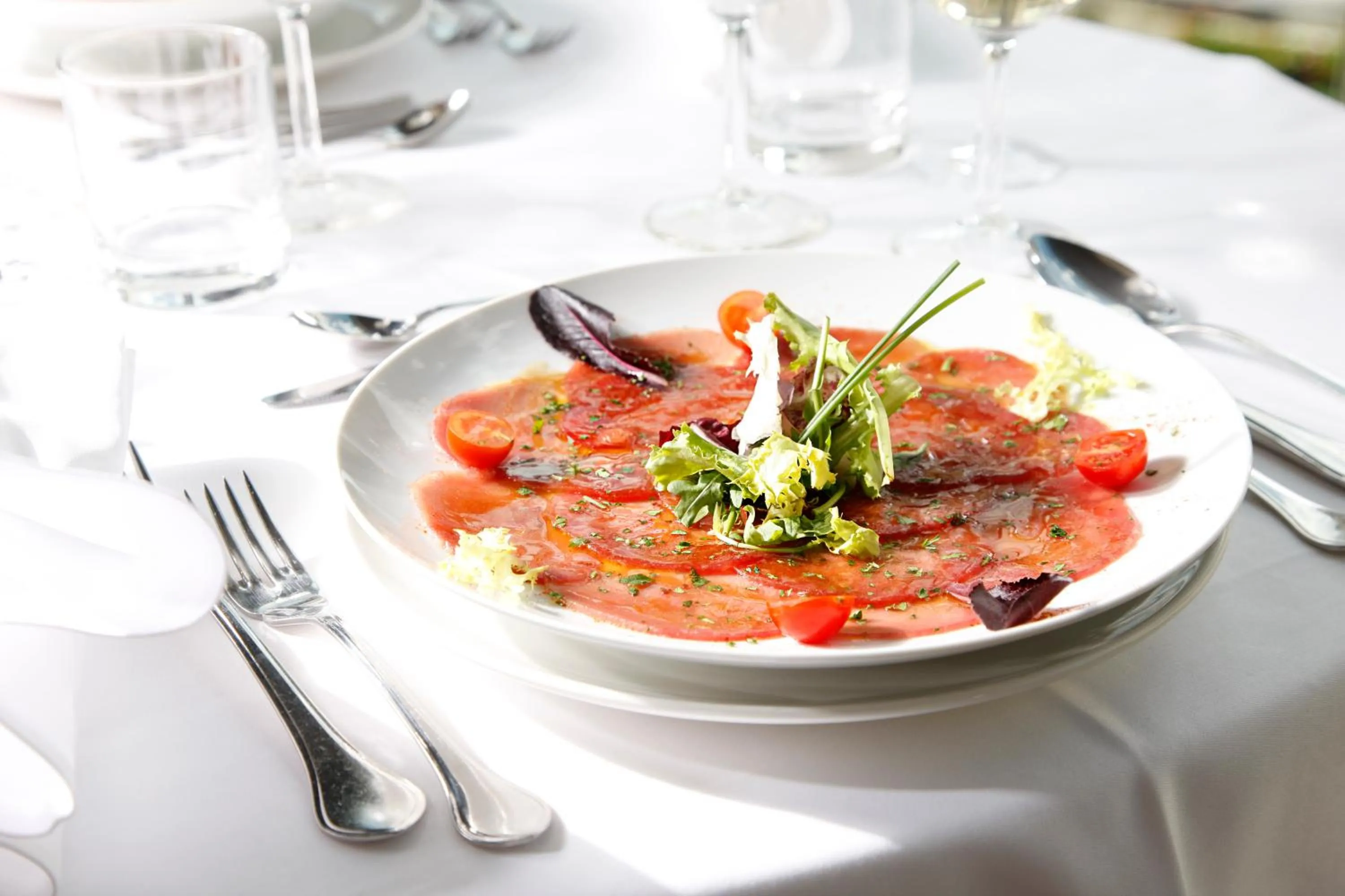 Food close-up in Hotel Metropolis