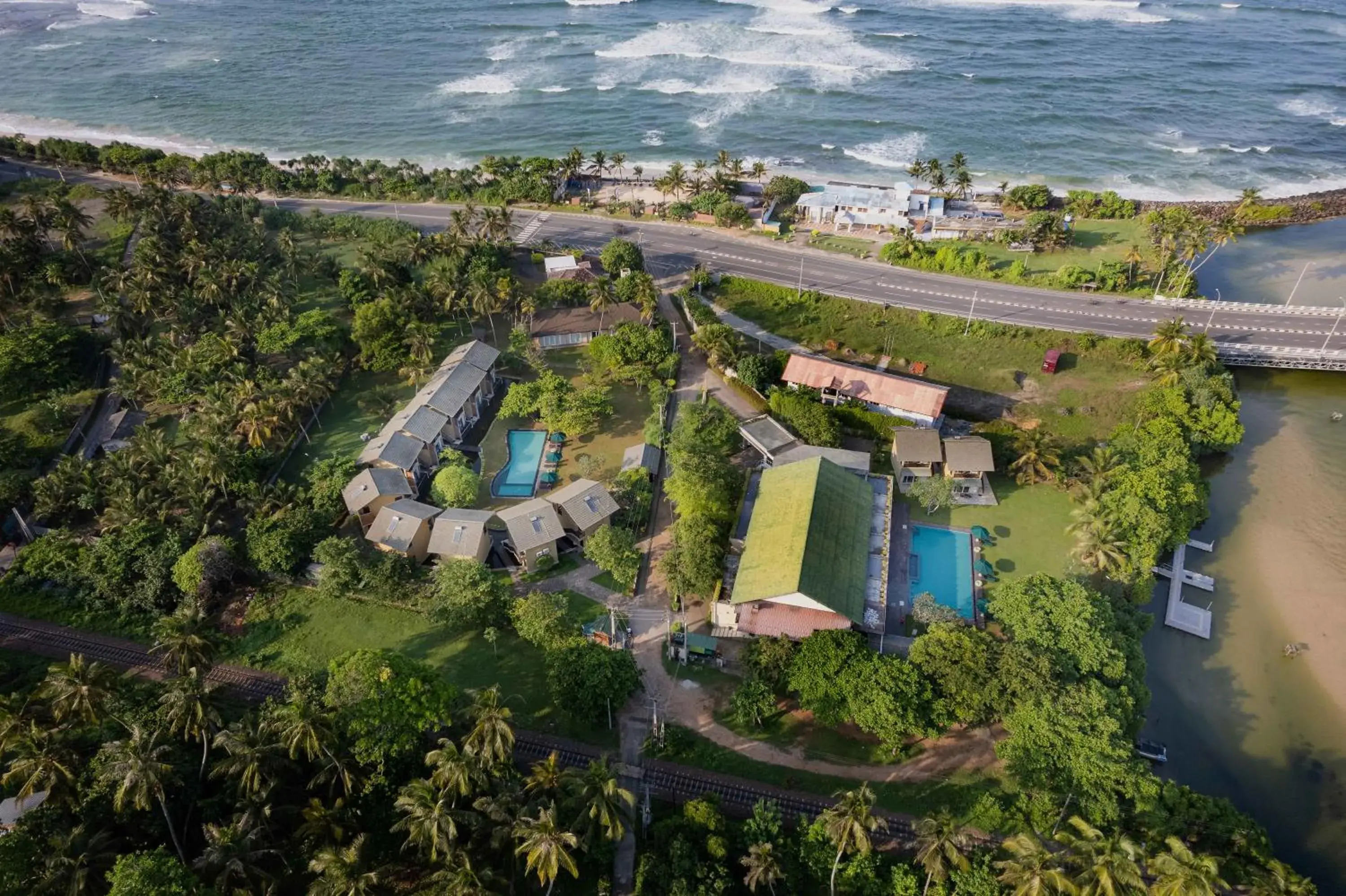 Property building in South Lake Resort Koggala Property building in South Lake Resort Koggala