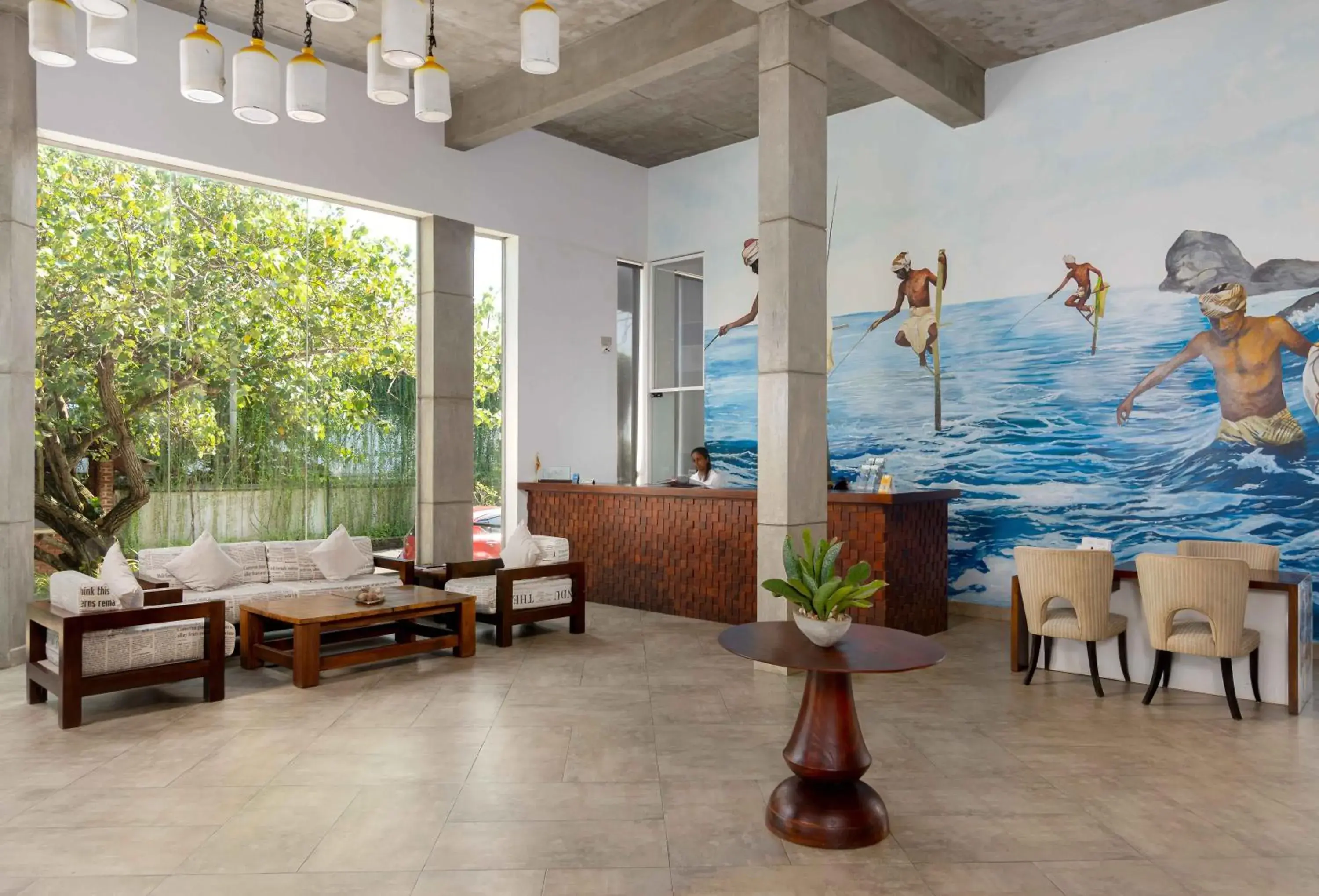 Lobby or reception in South Lake Resort Koggala Lobby or reception in South Lake Resort Koggala