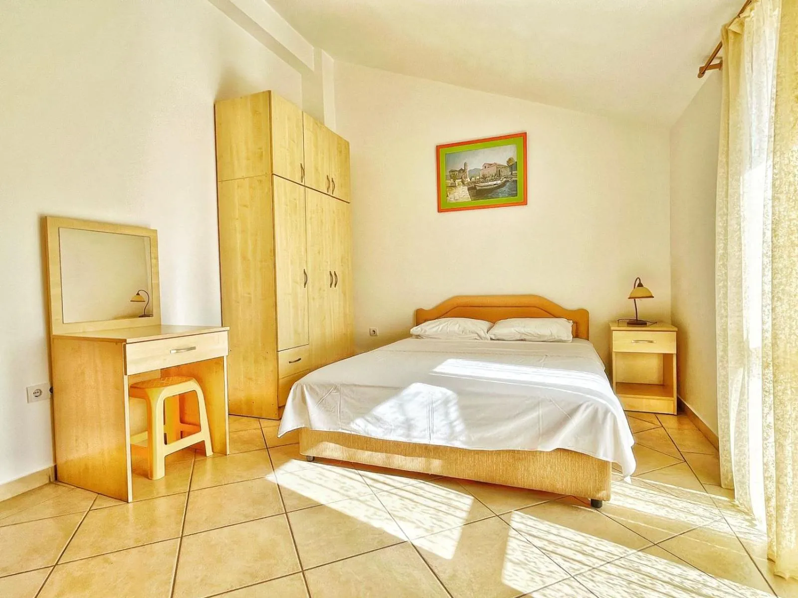 Bed in Apartments Dosljak