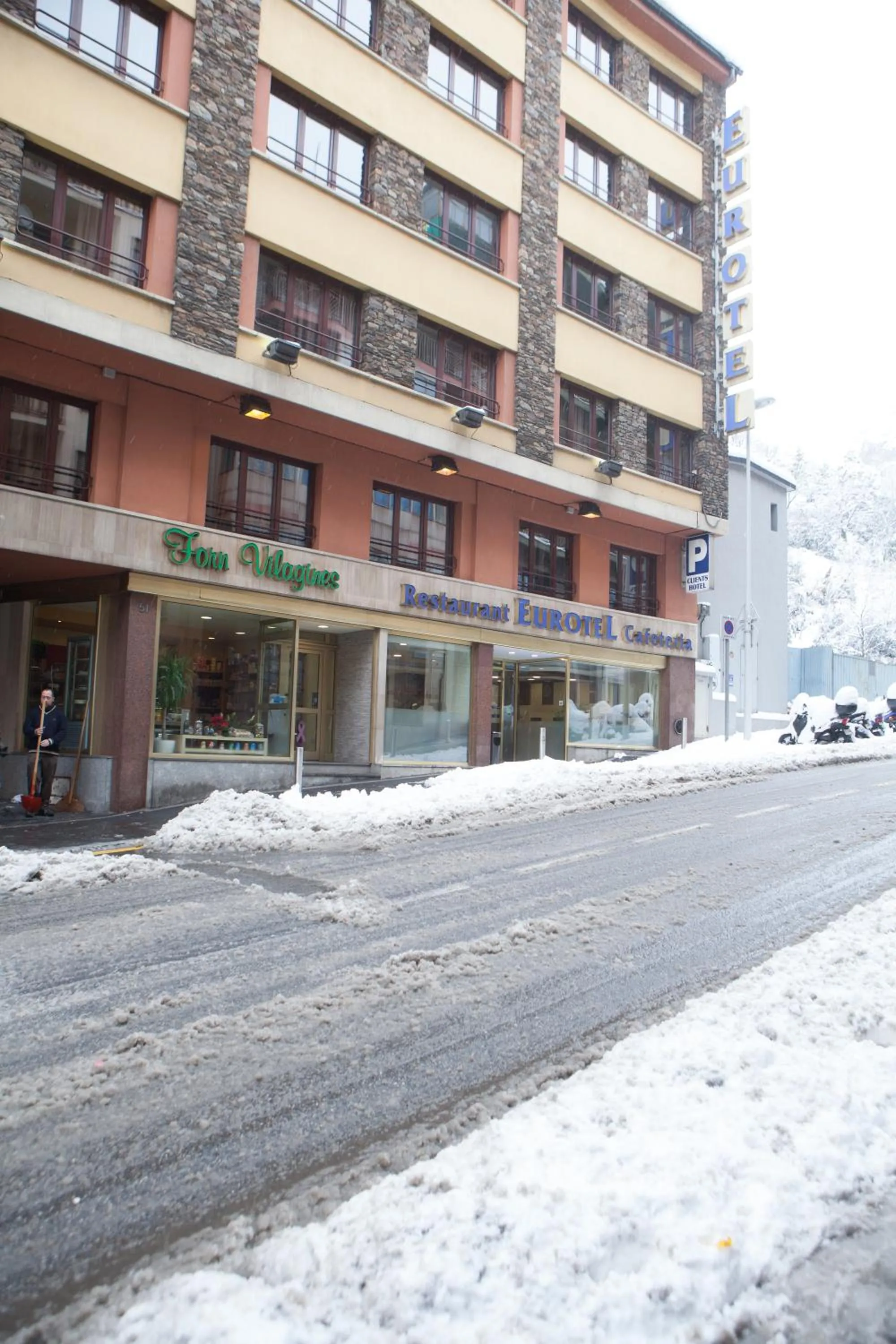 Facade/entrance in Insitu Eurotel Andorra