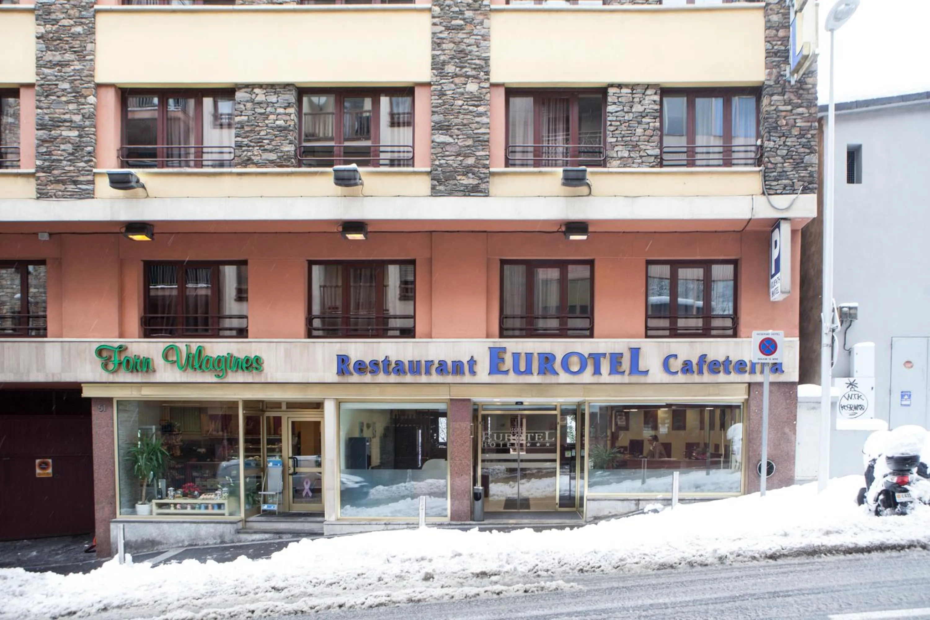 Facade/entrance in Insitu Eurotel Andorra
