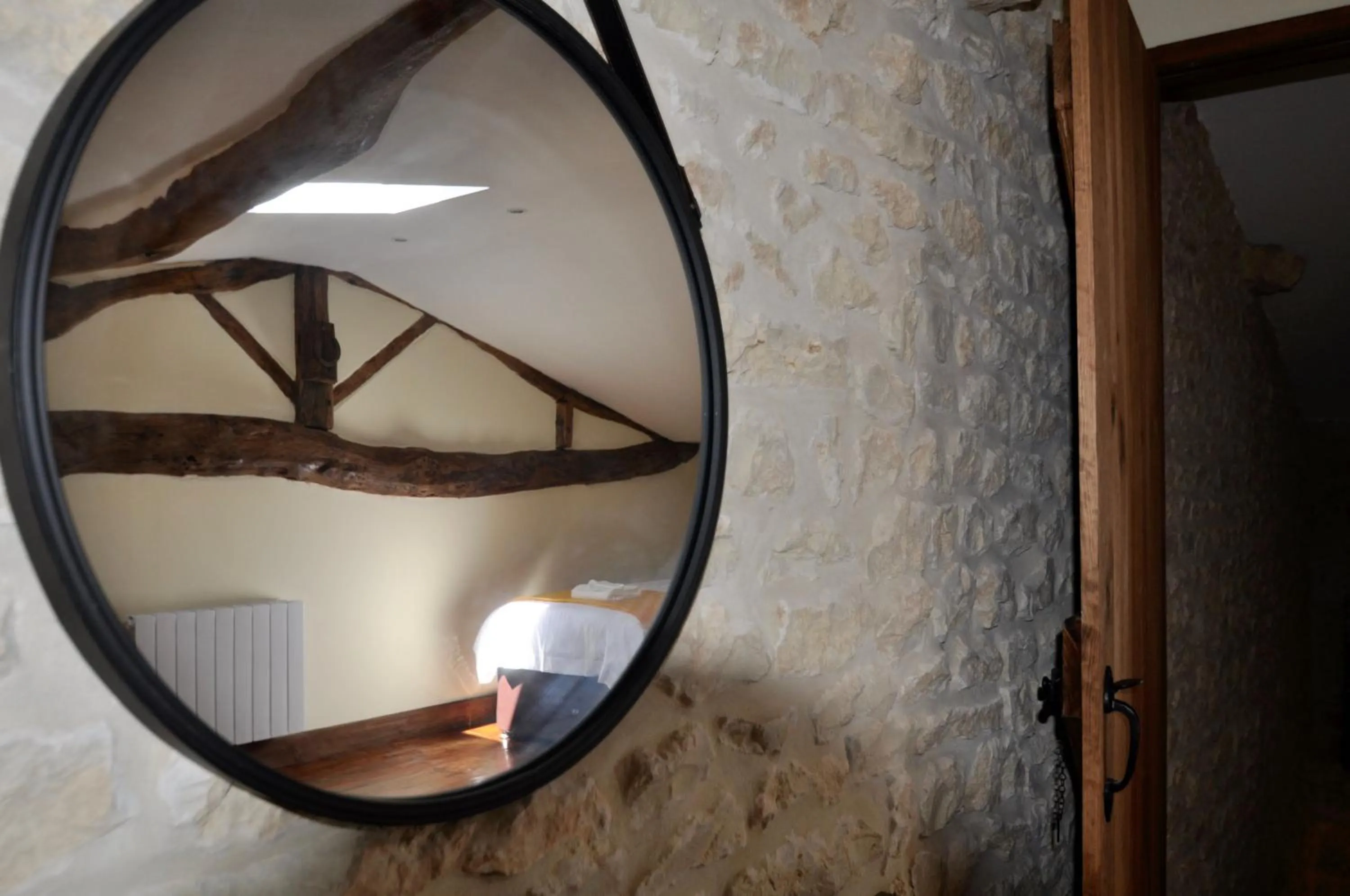 Bedroom in Chez Fins Bois