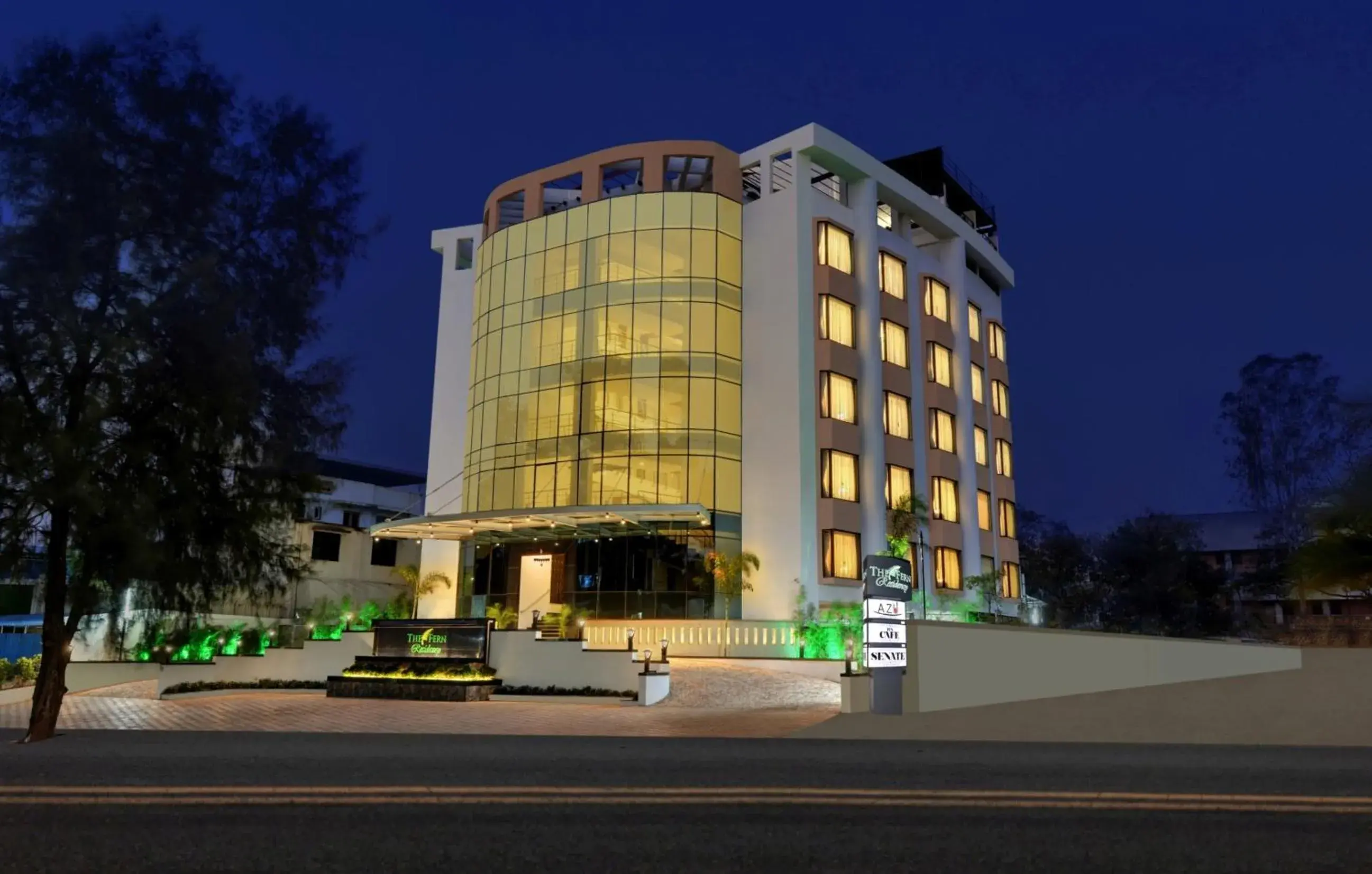 Facade/entrance in The Fern Residency, MIDC, Pune Facade/entrance in The Fern Residency, MIDC, Pune