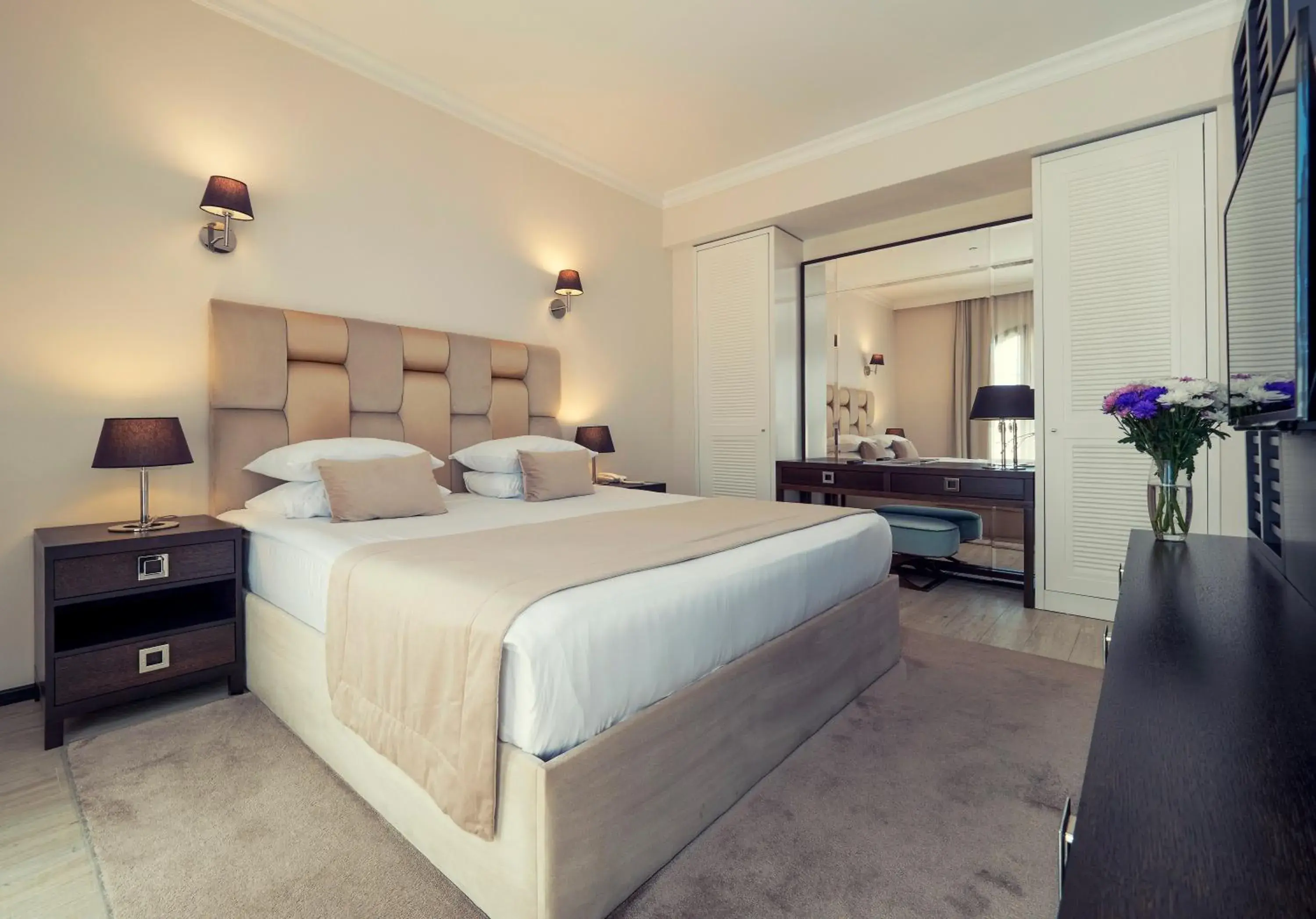 Bed in Hotel Moskva Bed in Hotel Moskva