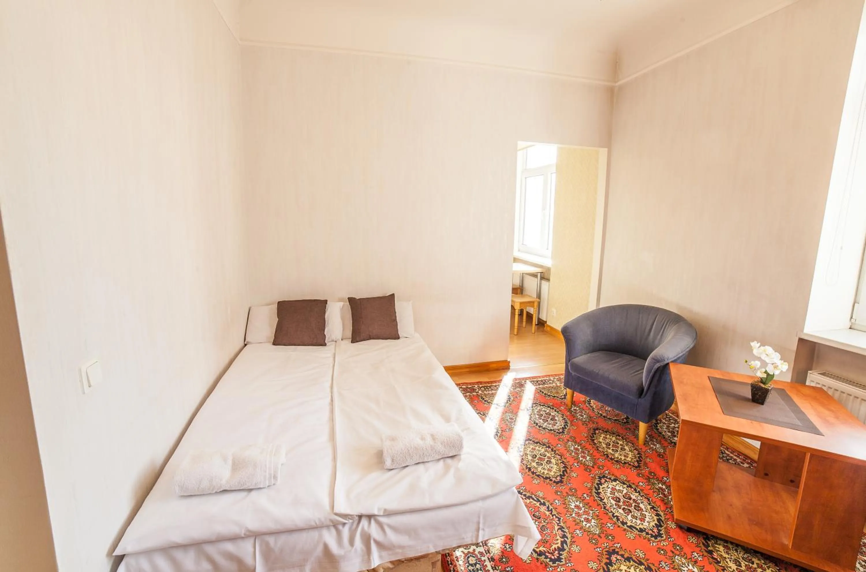 Bedroom, Bed in Heart of Old-Town Apartments