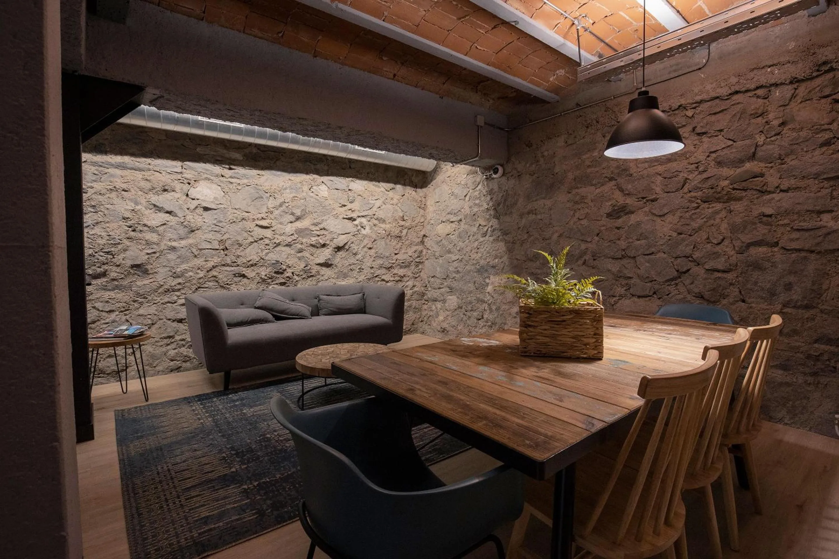 Seating area in Font Andorra Hostel by Nexta