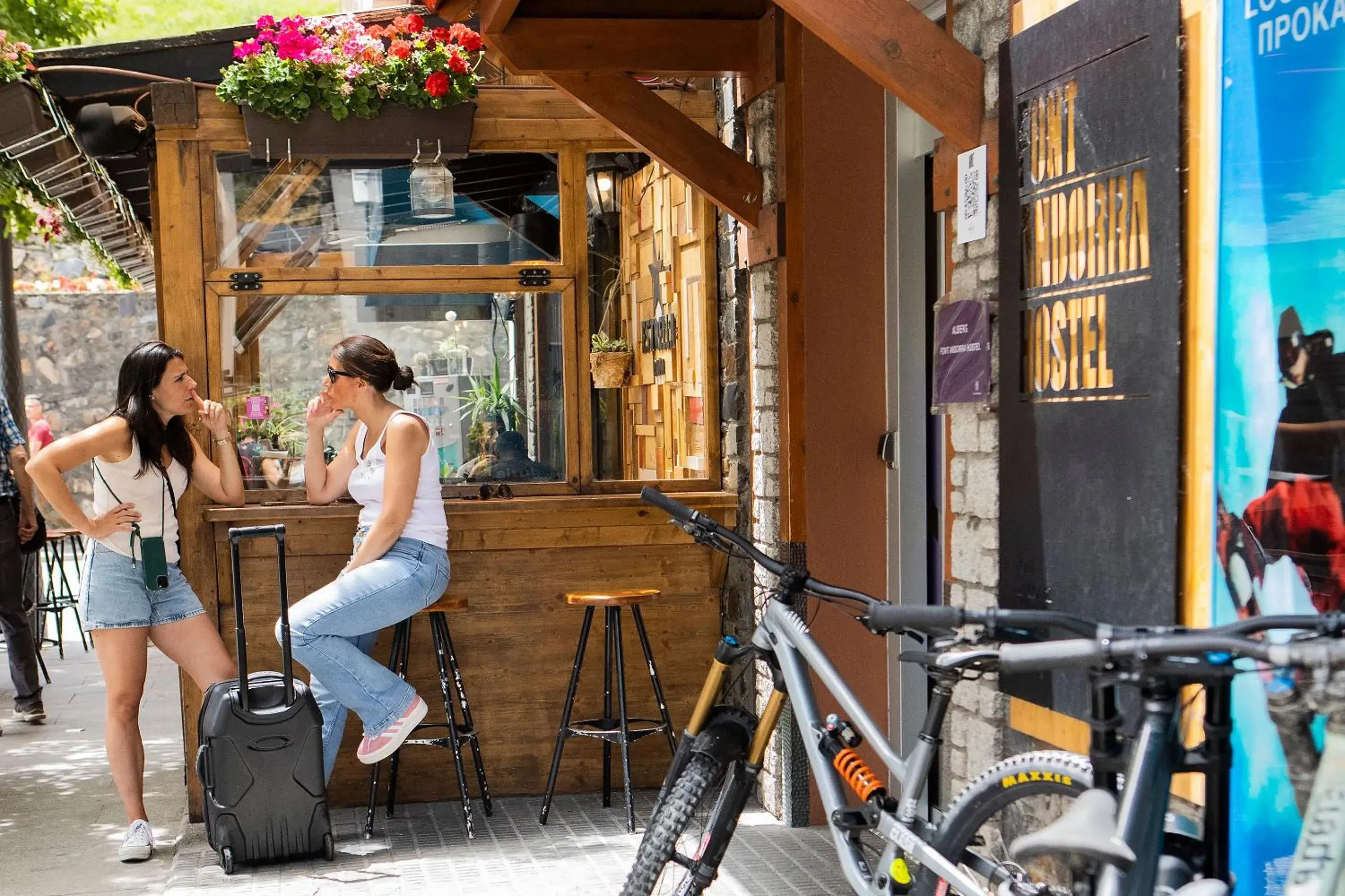 Facade/entrance in Font Andorra Hostel by Nexta Facade/entrance in Font Andorra Hostel by Nexta