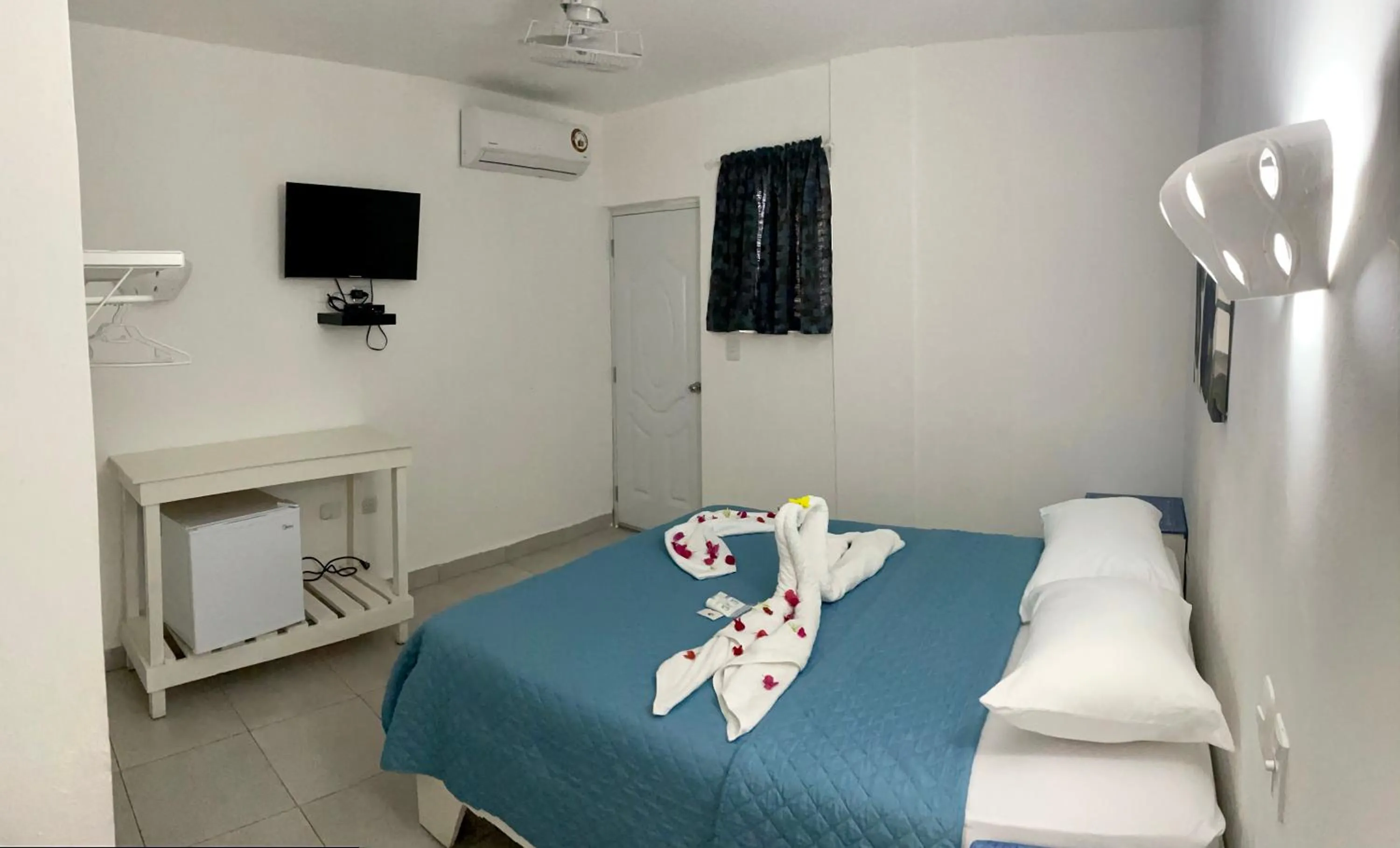 Bed in Albergo El Pulpo, Bayahíbe