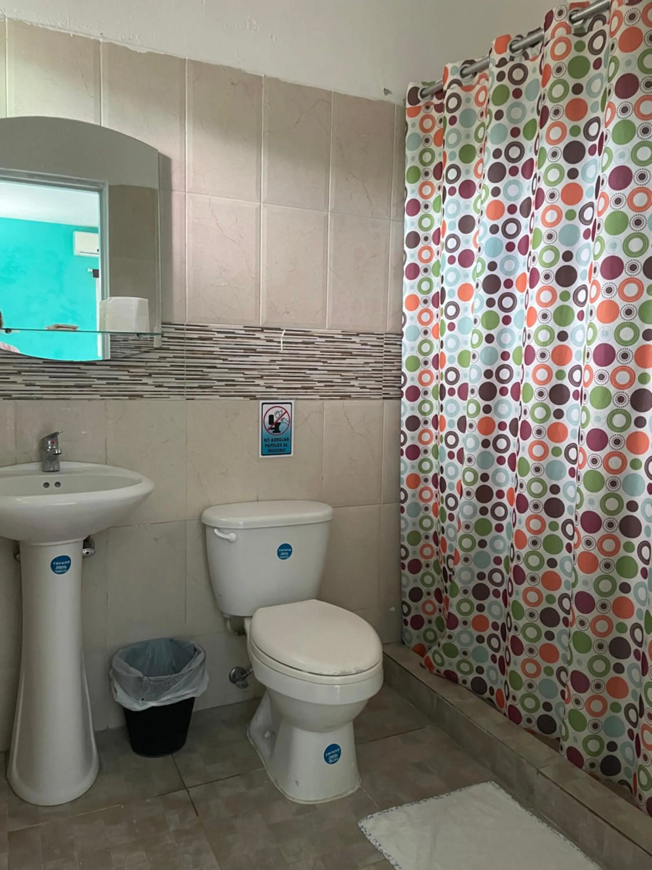 Bathroom in Albergo El Pulpo, Bayahíbe