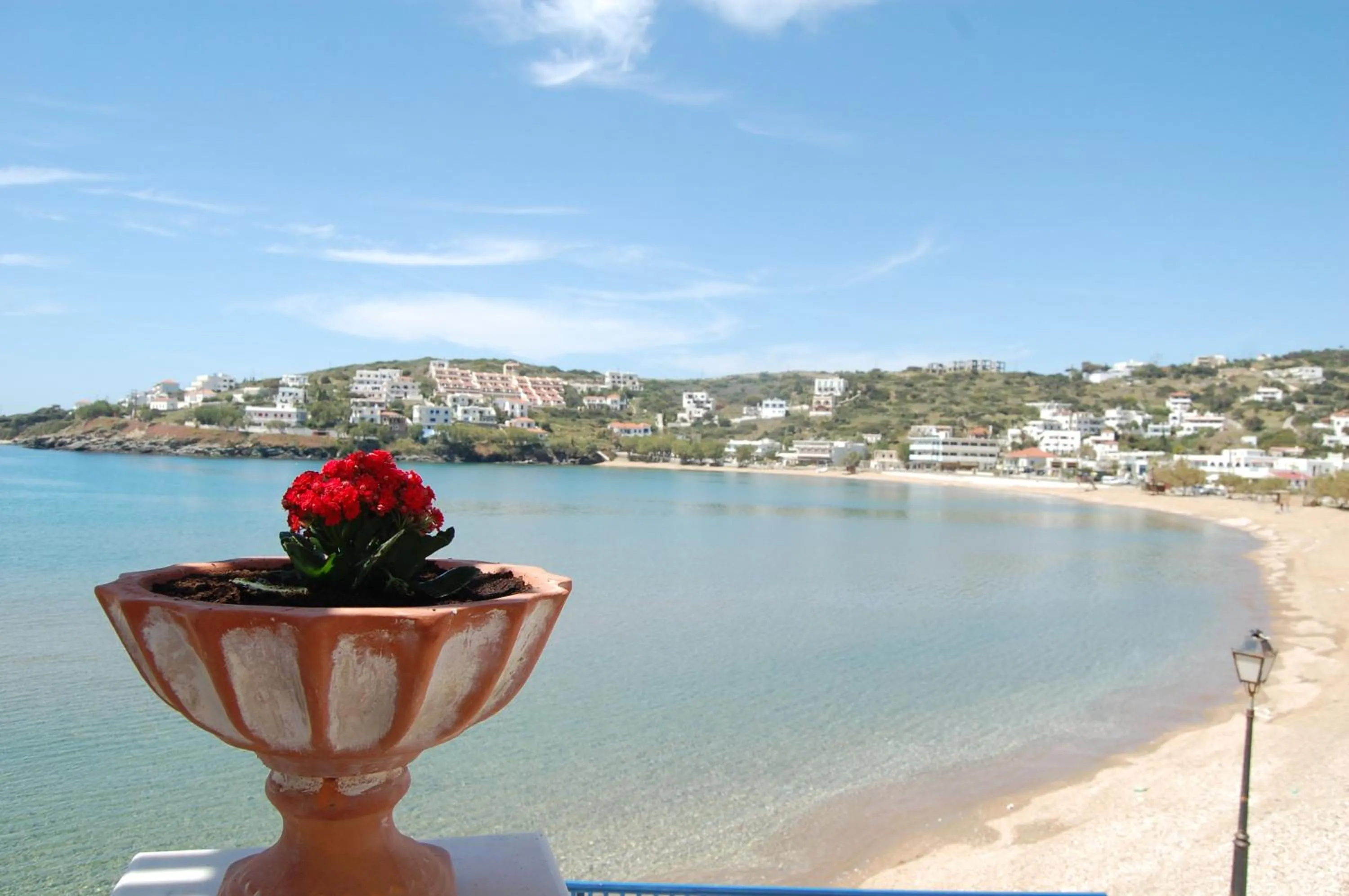 Beach in Belvedere Andros