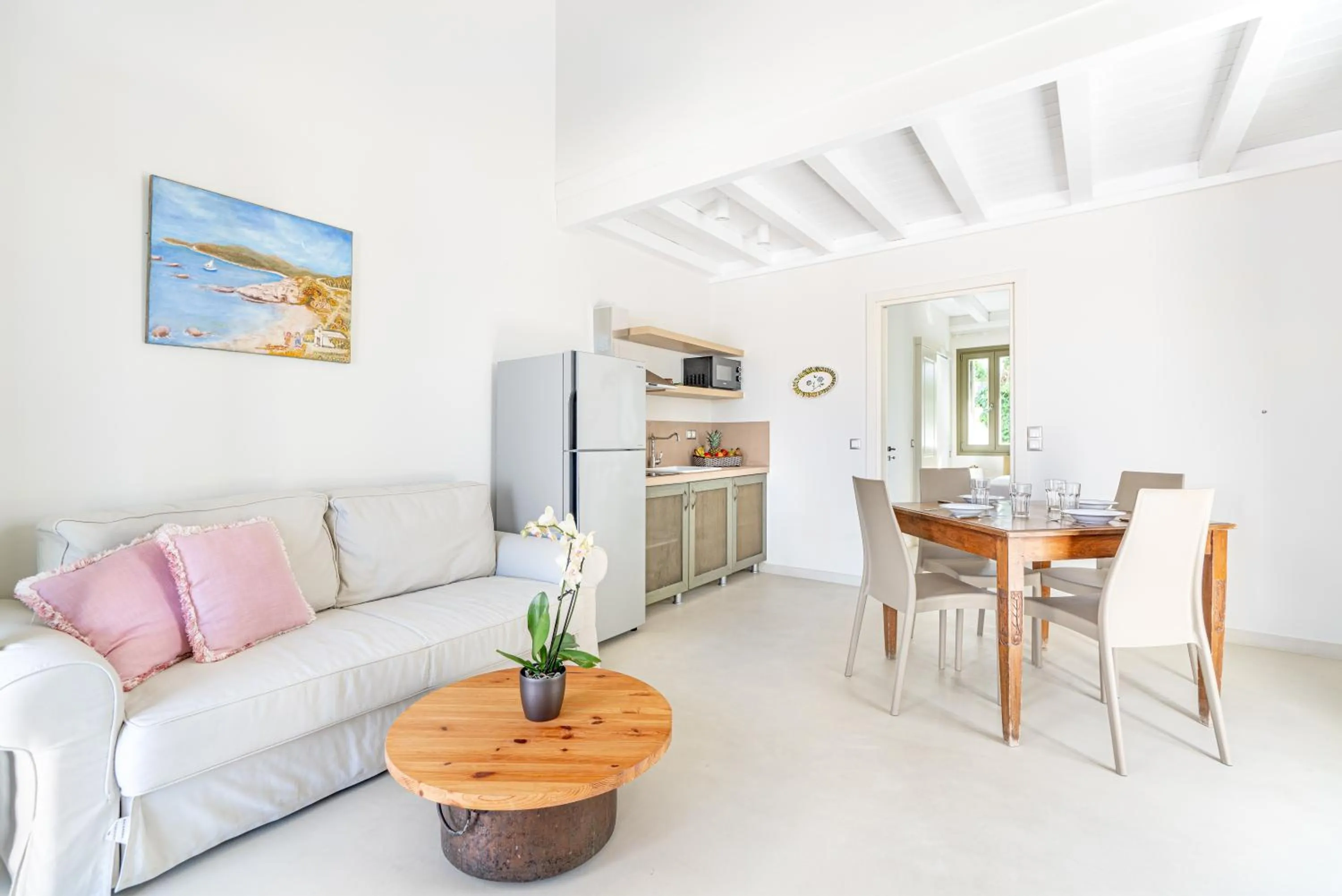 Living room in Belvedere Andros