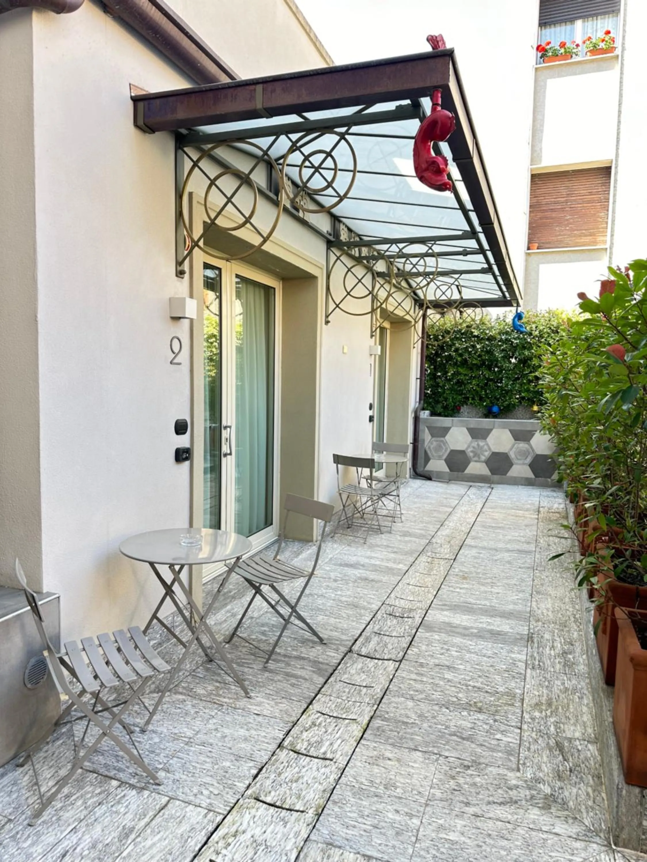 Balcony/Terrace in Hotel Al Campanile - Luxury Suites & Apartments