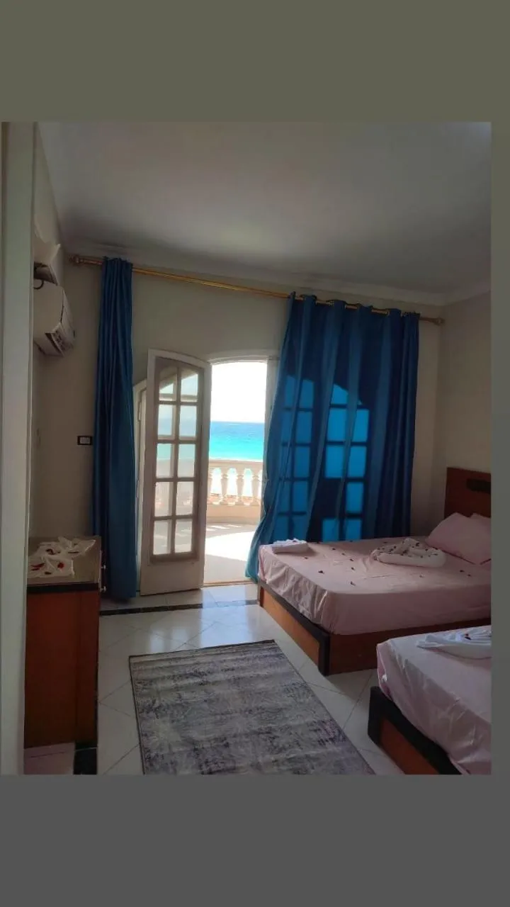 Bed in Ajami Hotel Armed Forces Apartments