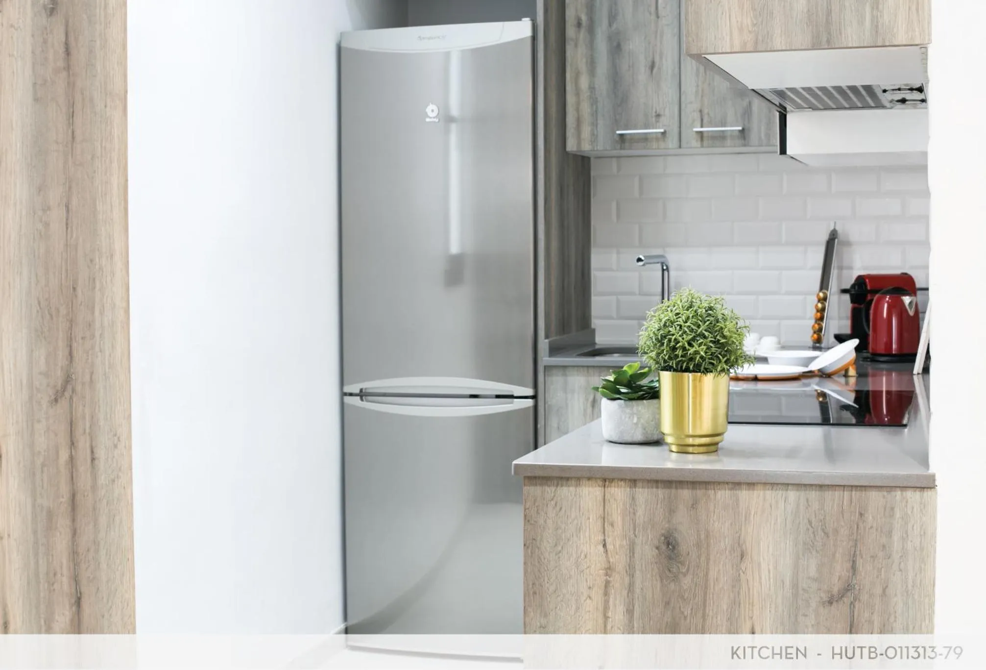 Kitchen or kitchenette in Suite Place Barcelona Còrsega