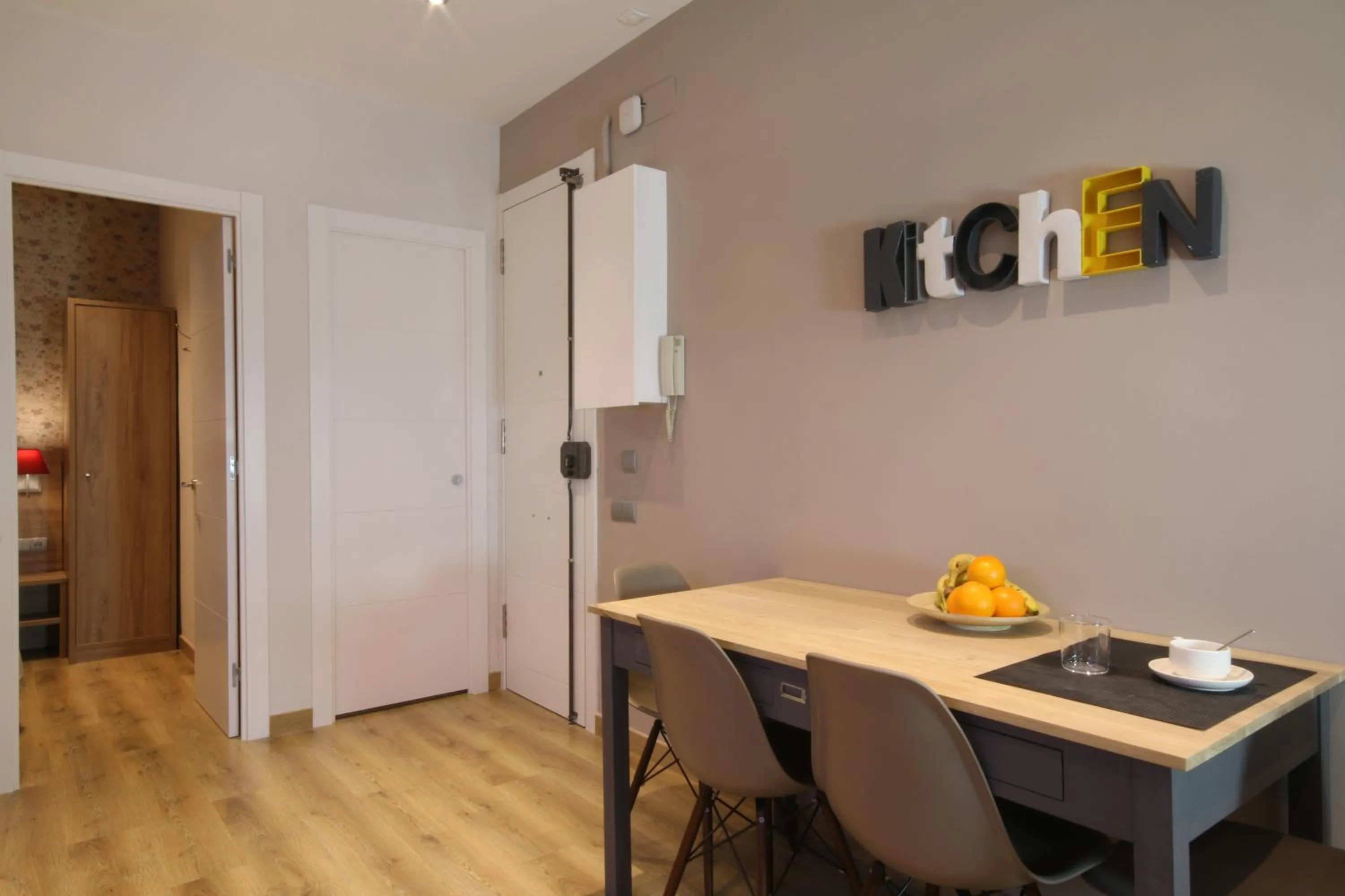 Living room in Suite Place Barcelona Còrsega