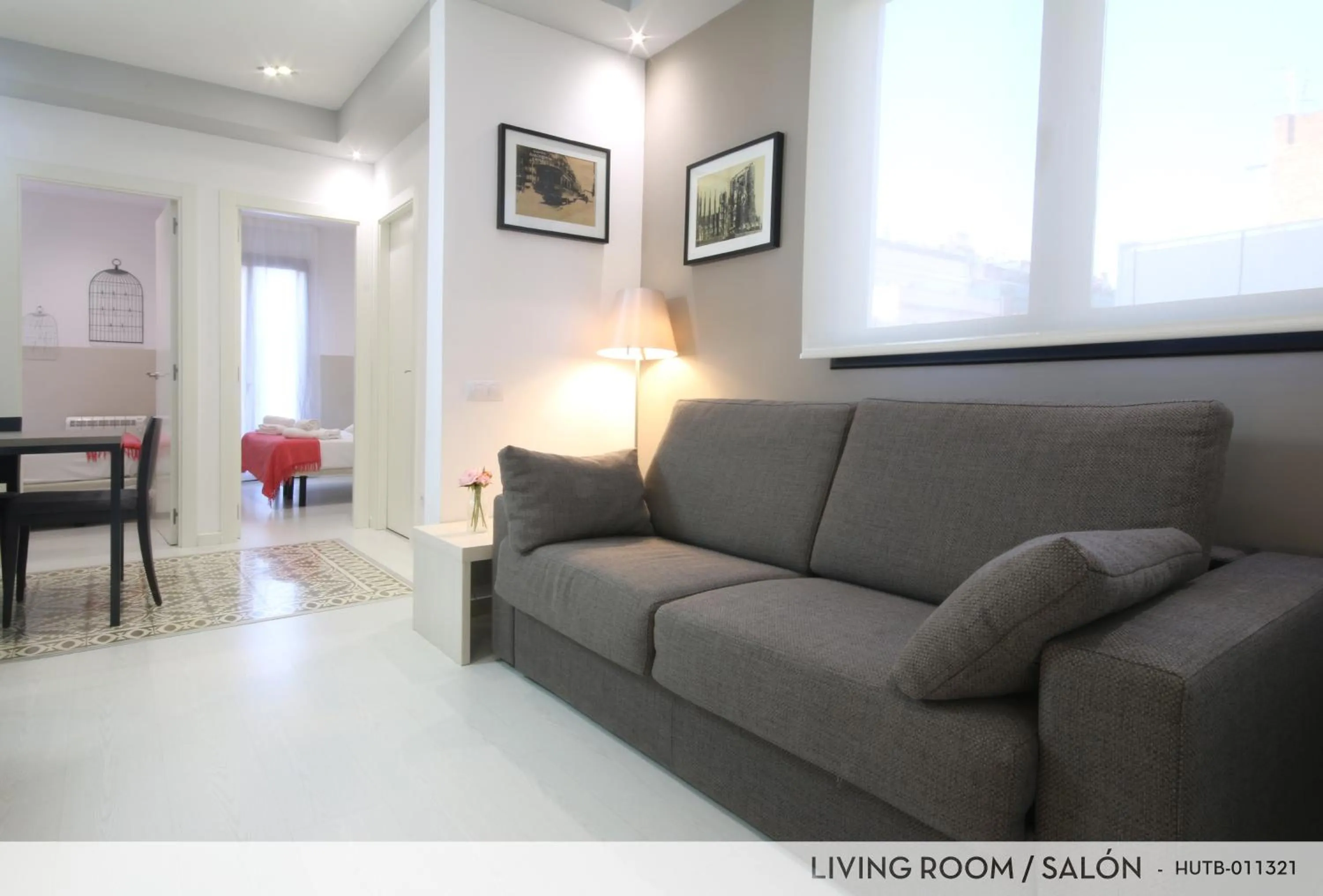 Living room in Suite Place Barcelona Còrsega