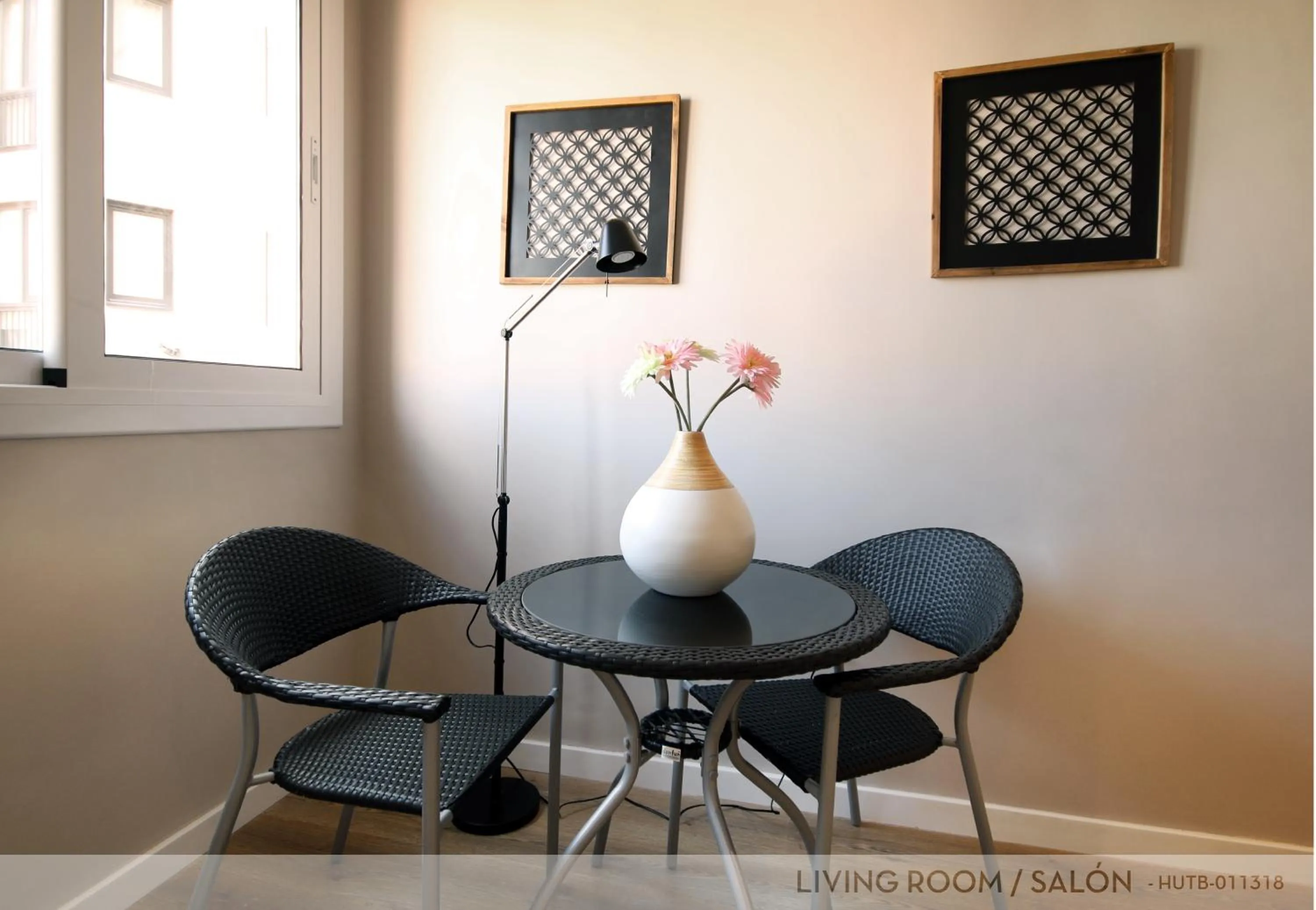 Living room in Suite Place Barcelona Còrsega