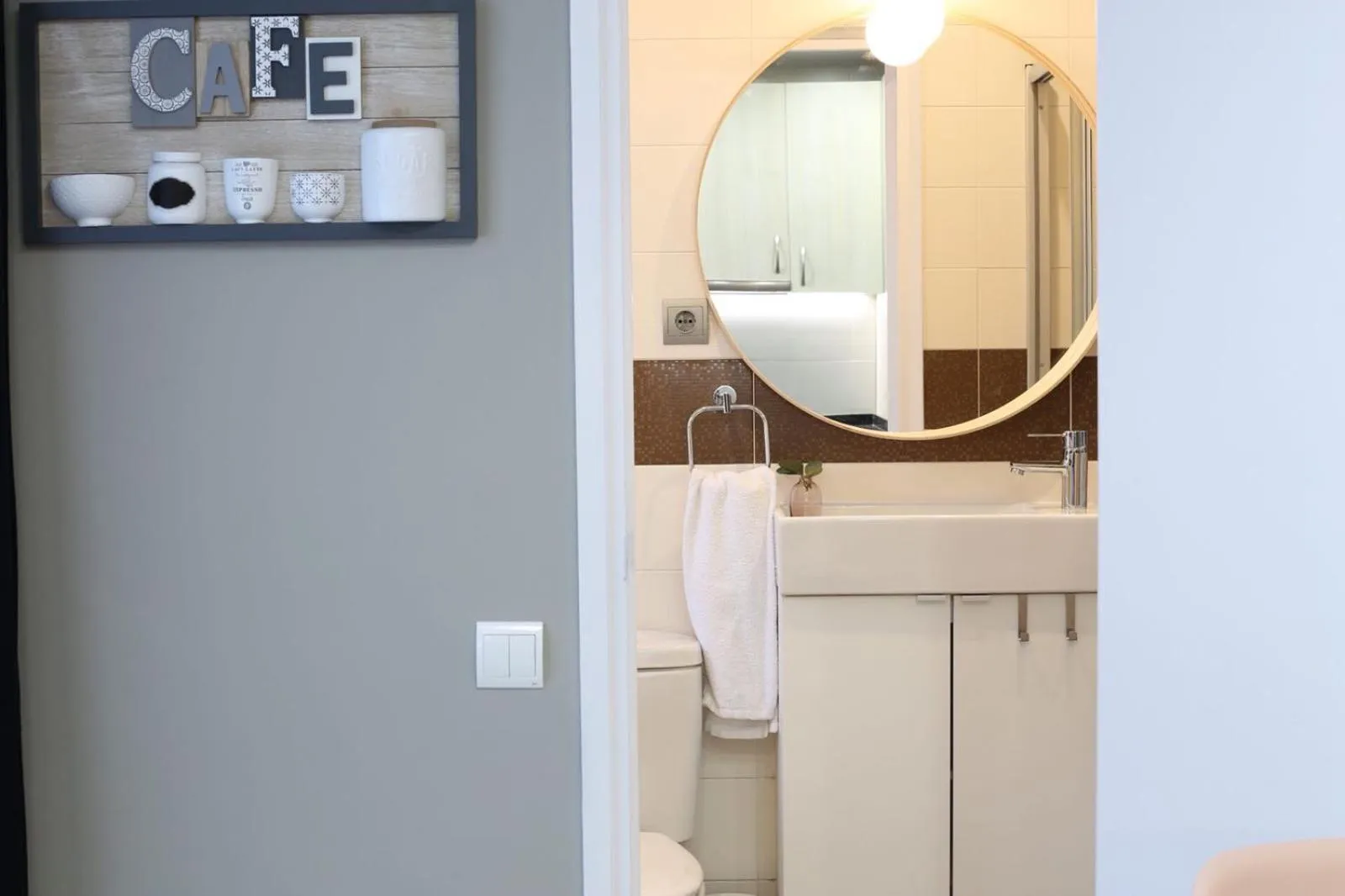 Bathroom in Suite Place Barcelona Còrsega