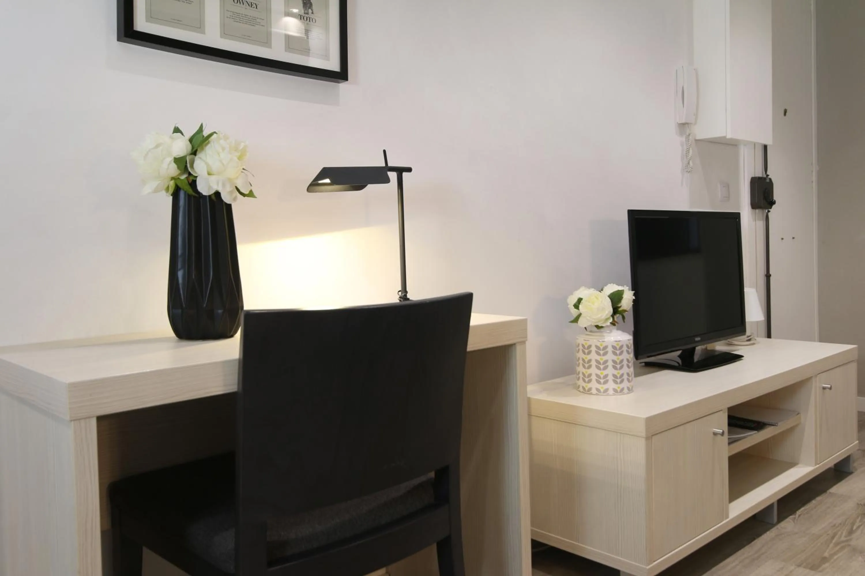 TV and multimedia in Suite Place Barcelona Còrsega