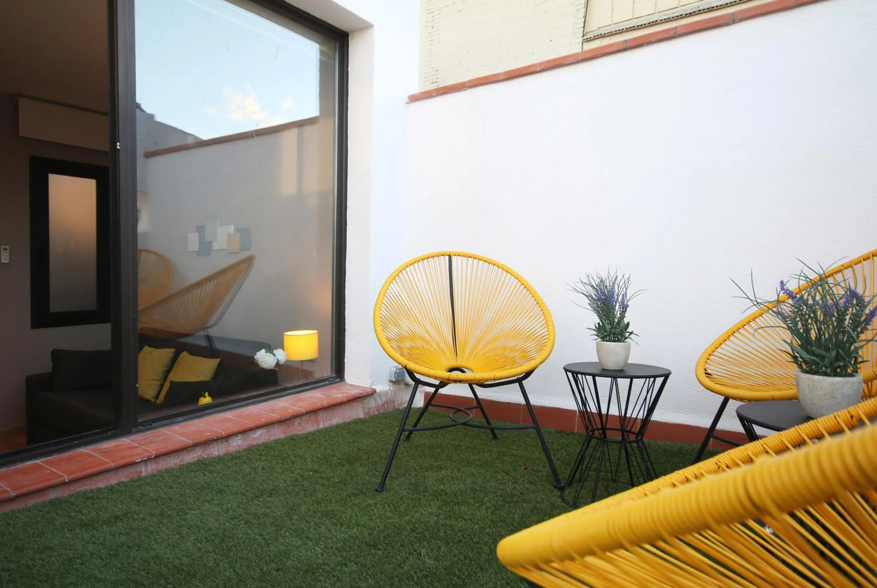 Balcony/Terrace in Suite Place Barcelona Còrsega