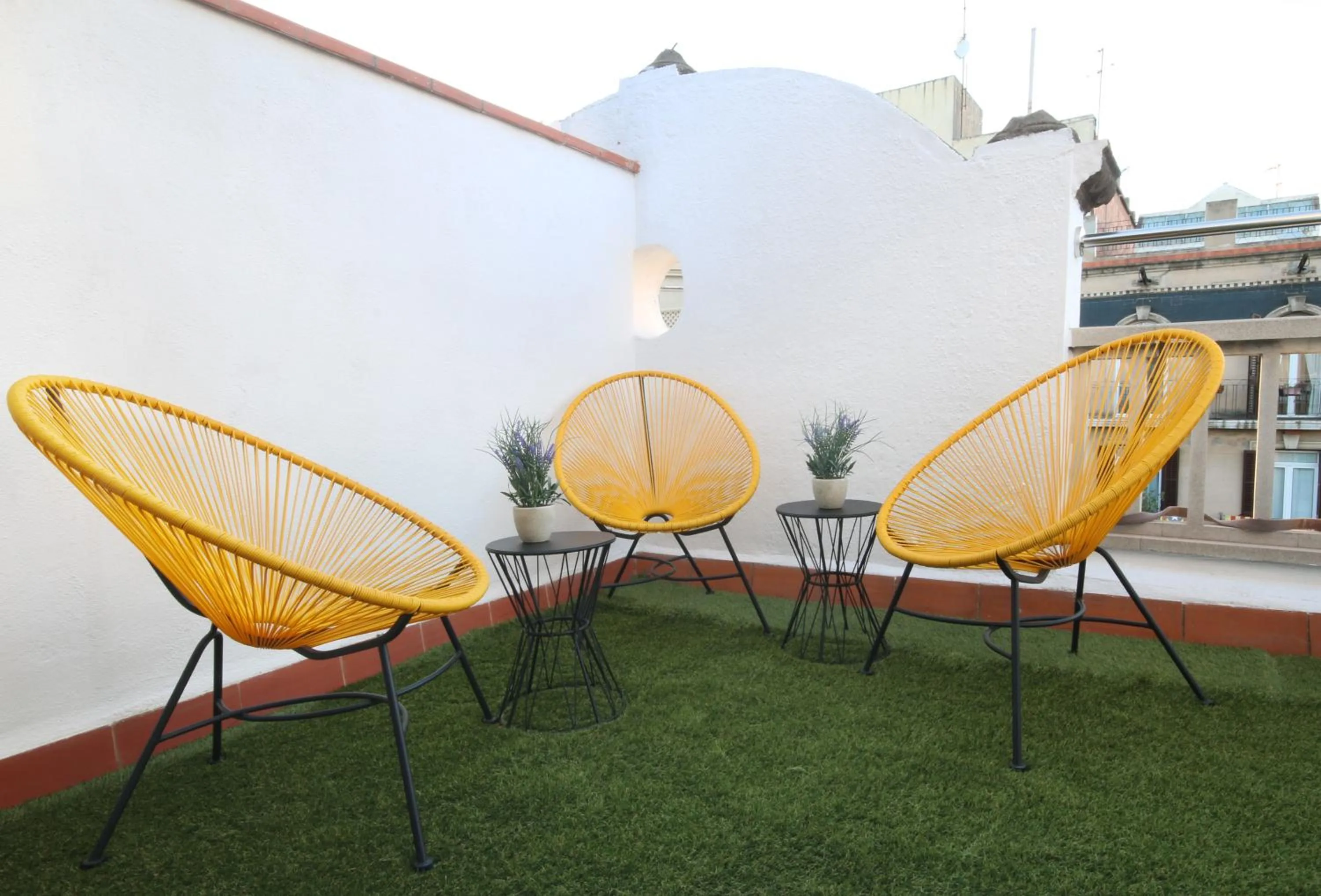 Balcony/Terrace in Suite Place Barcelona Còrsega