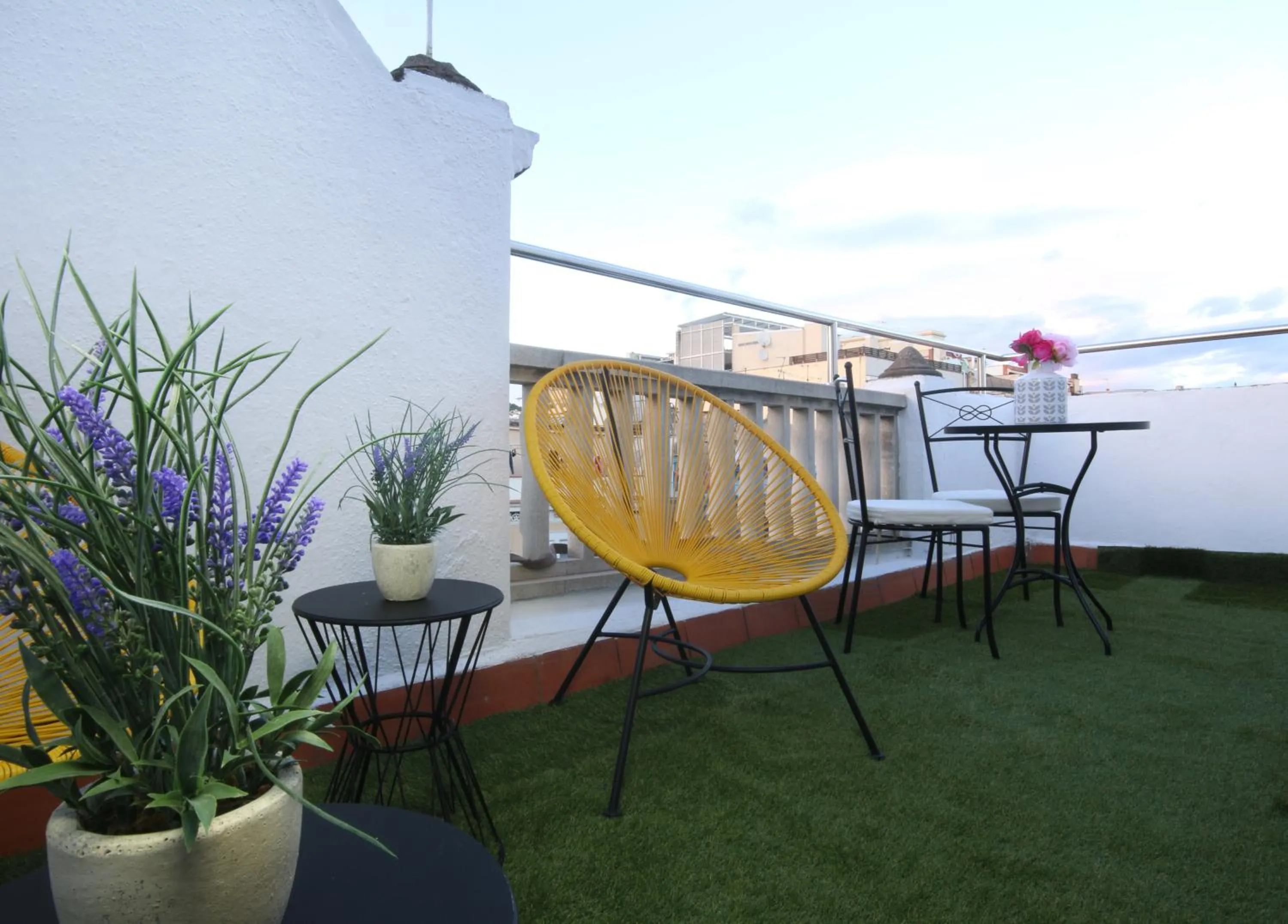 Balcony/Terrace in Suite Place Barcelona Còrsega