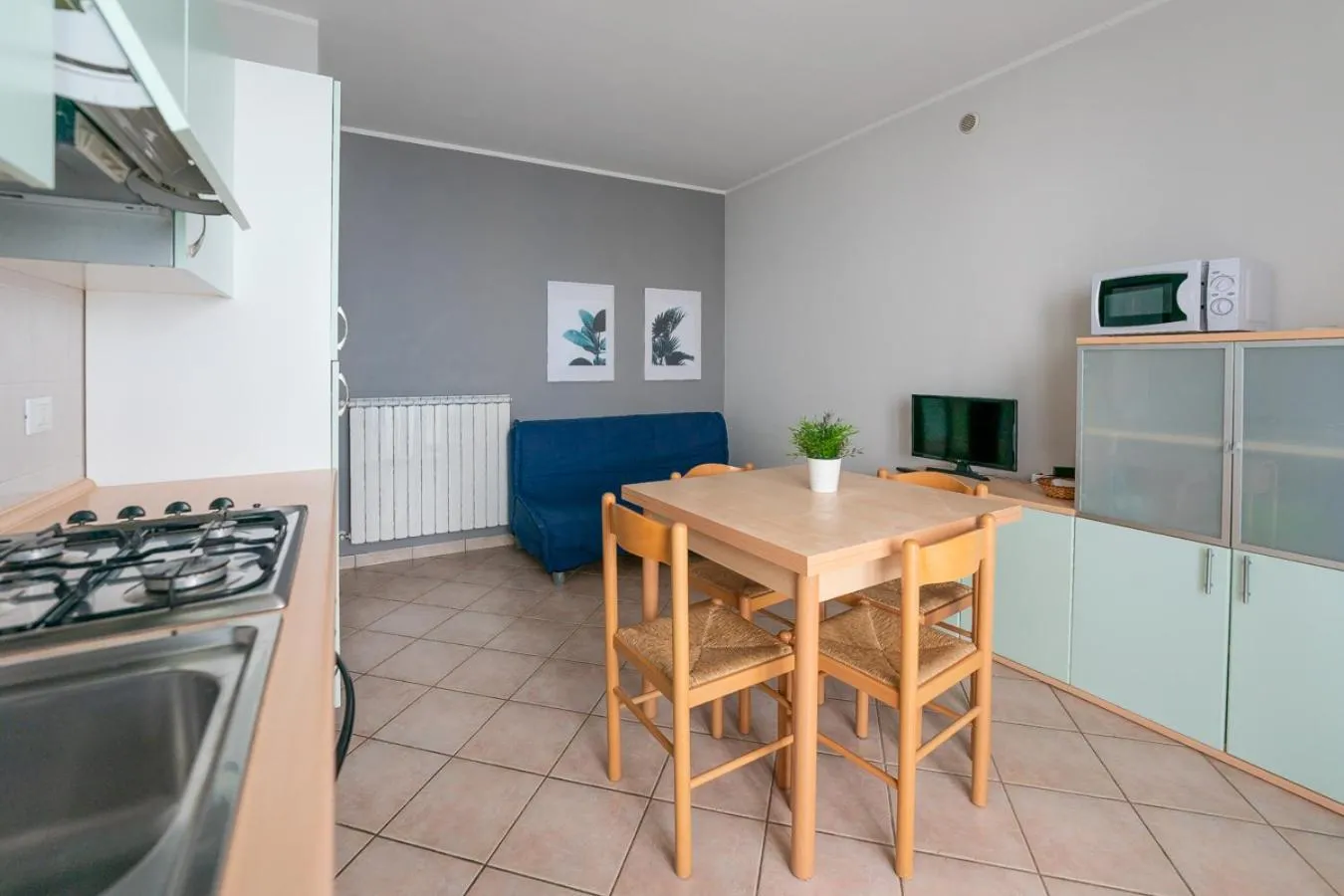 Kitchen or kitchenette in Residence Smith Sul Mare