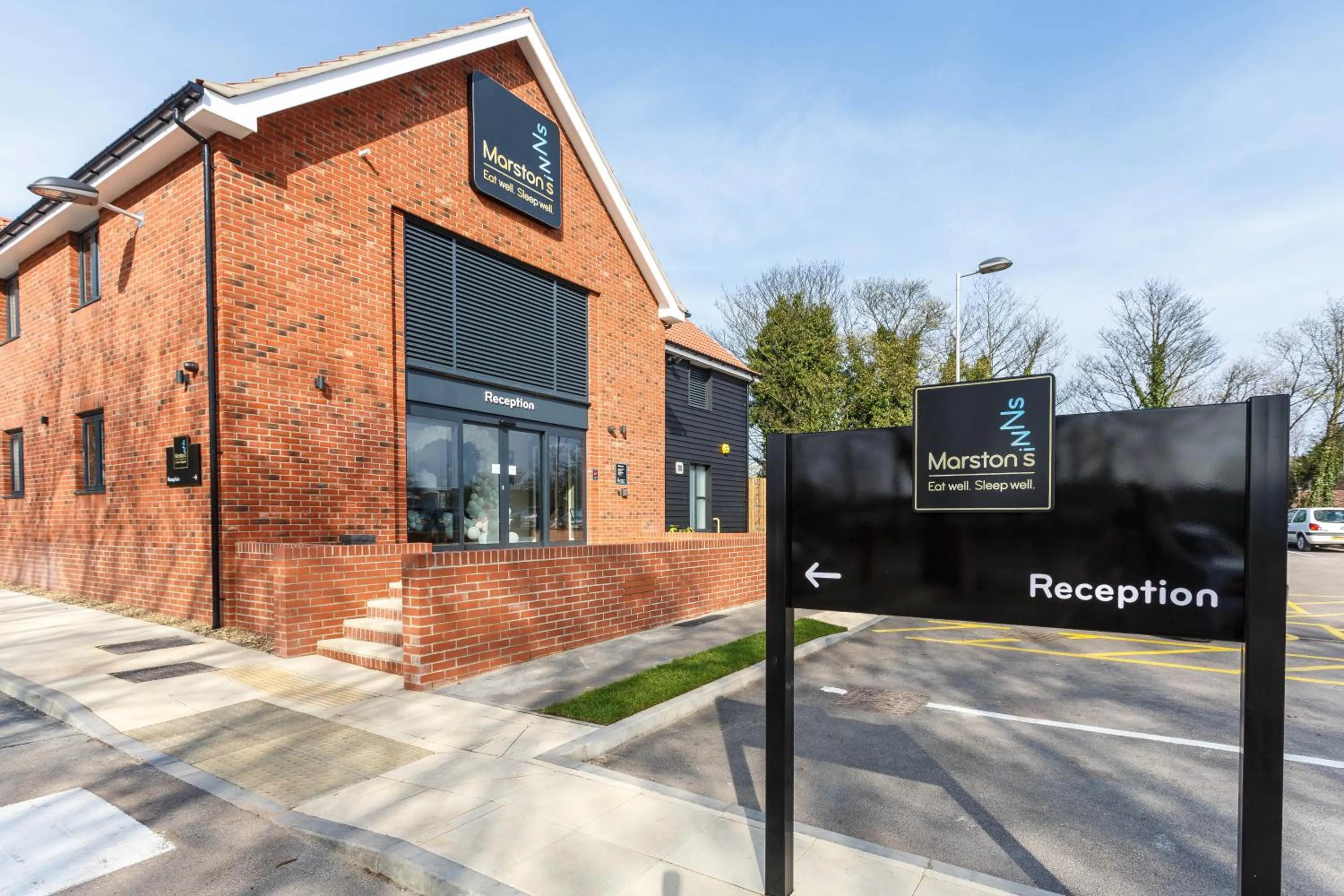 Facade/entrance in Mermaid, Ipswich by Marston's Inns