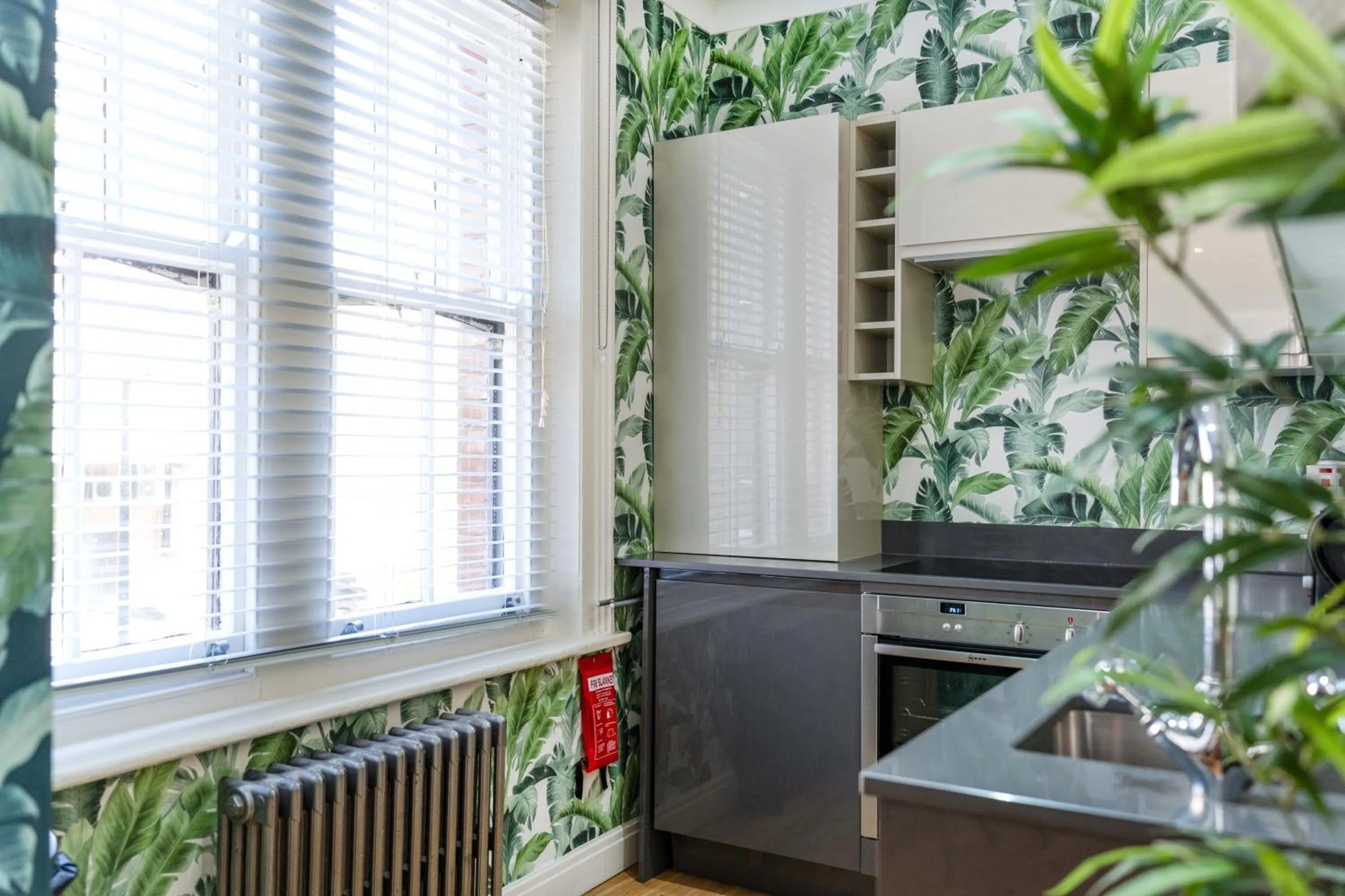 Kitchen or kitchenette in Crashpads Shoreditch Brick Lane Mini Lofts