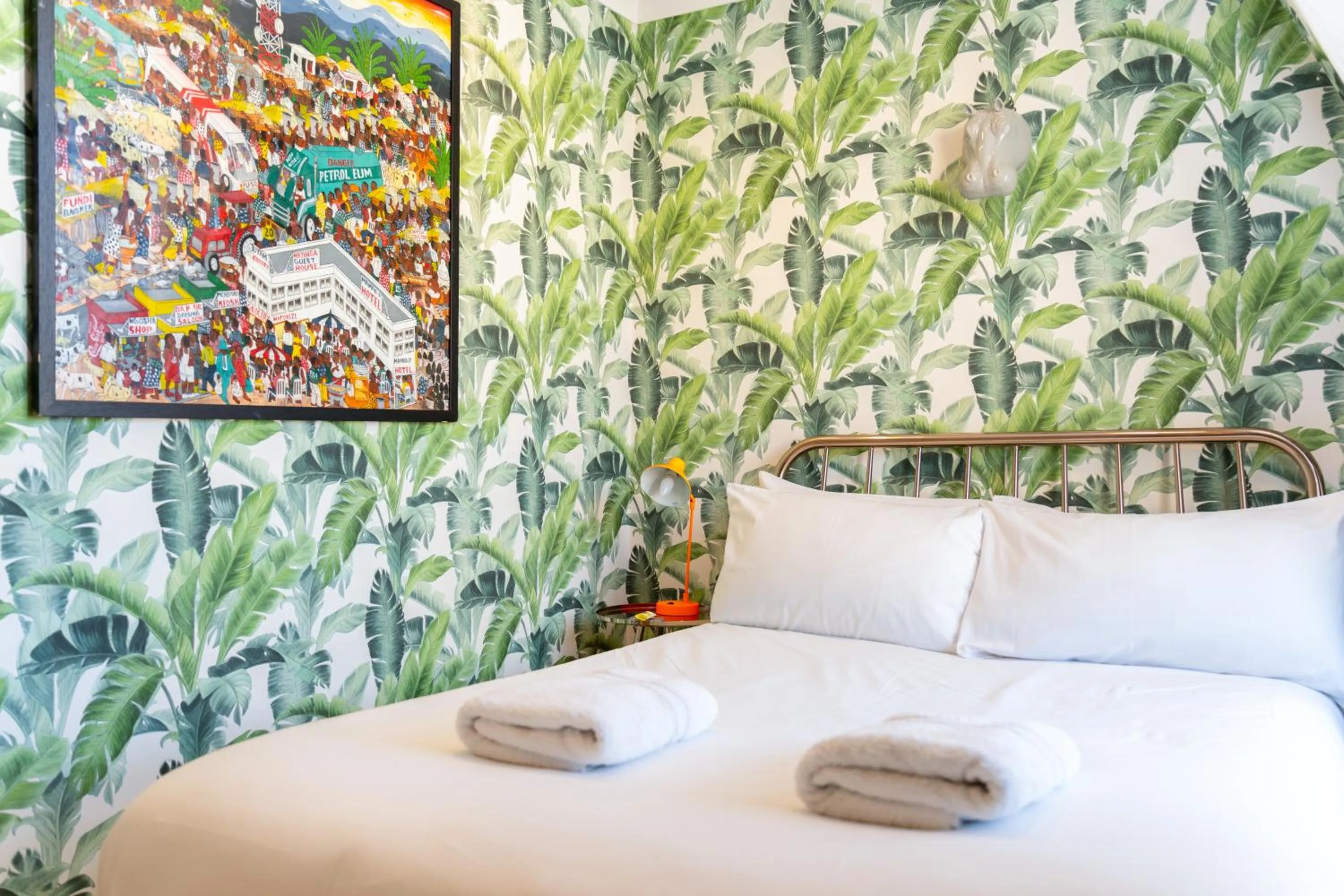 Bed in Crashpads Shoreditch Brick Lane Mini Lofts