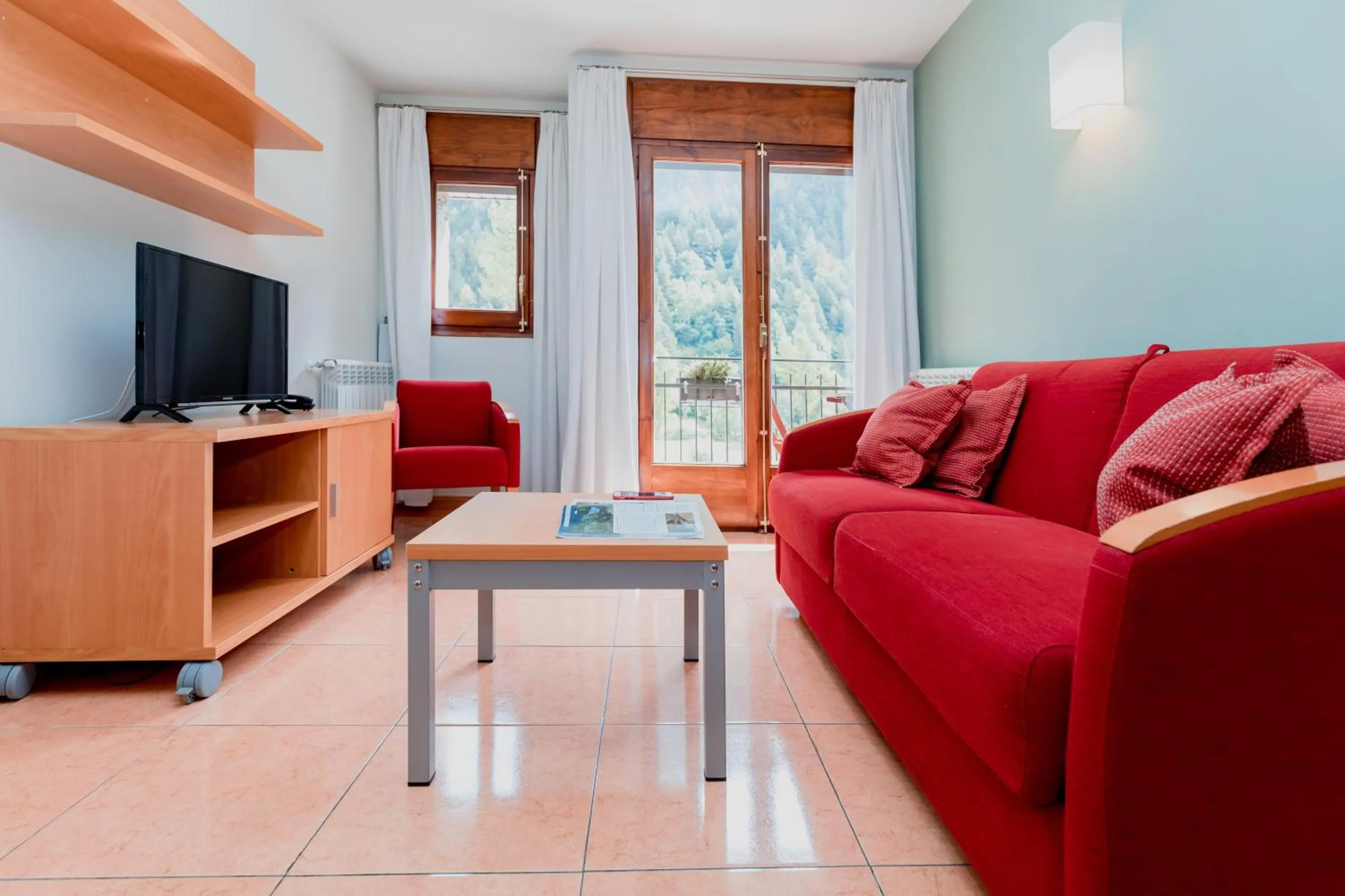 Living room in Pierre & Vacances Aparthotel La Tulipa