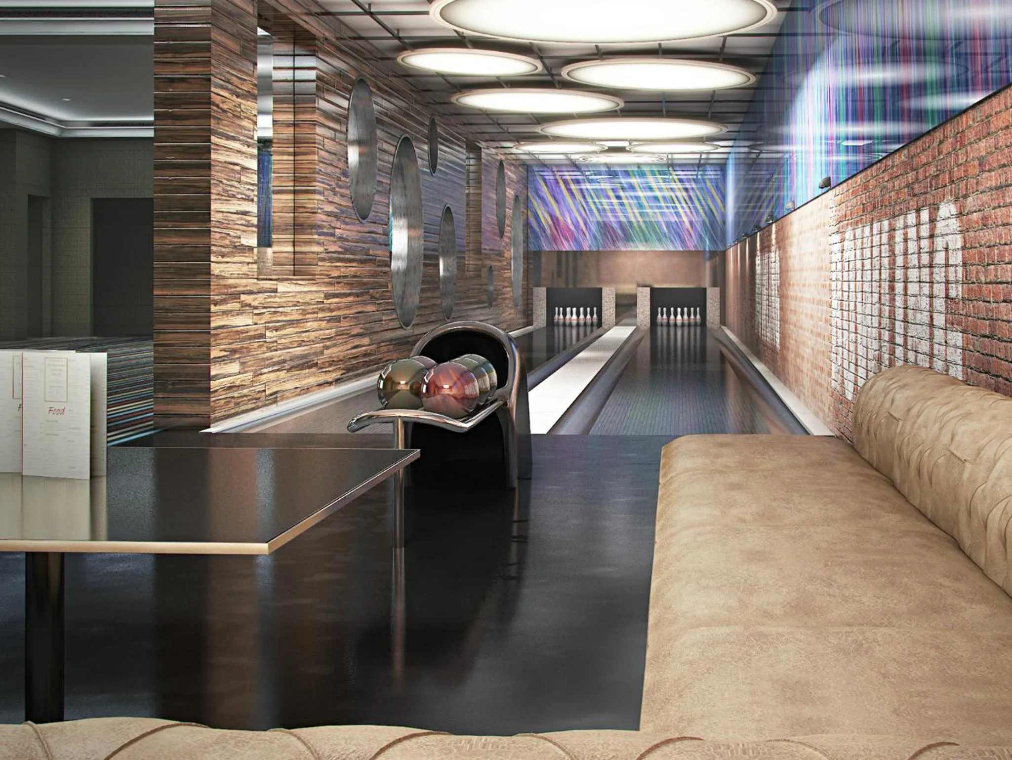 Bowling in Courthouse Hotel Shoreditch