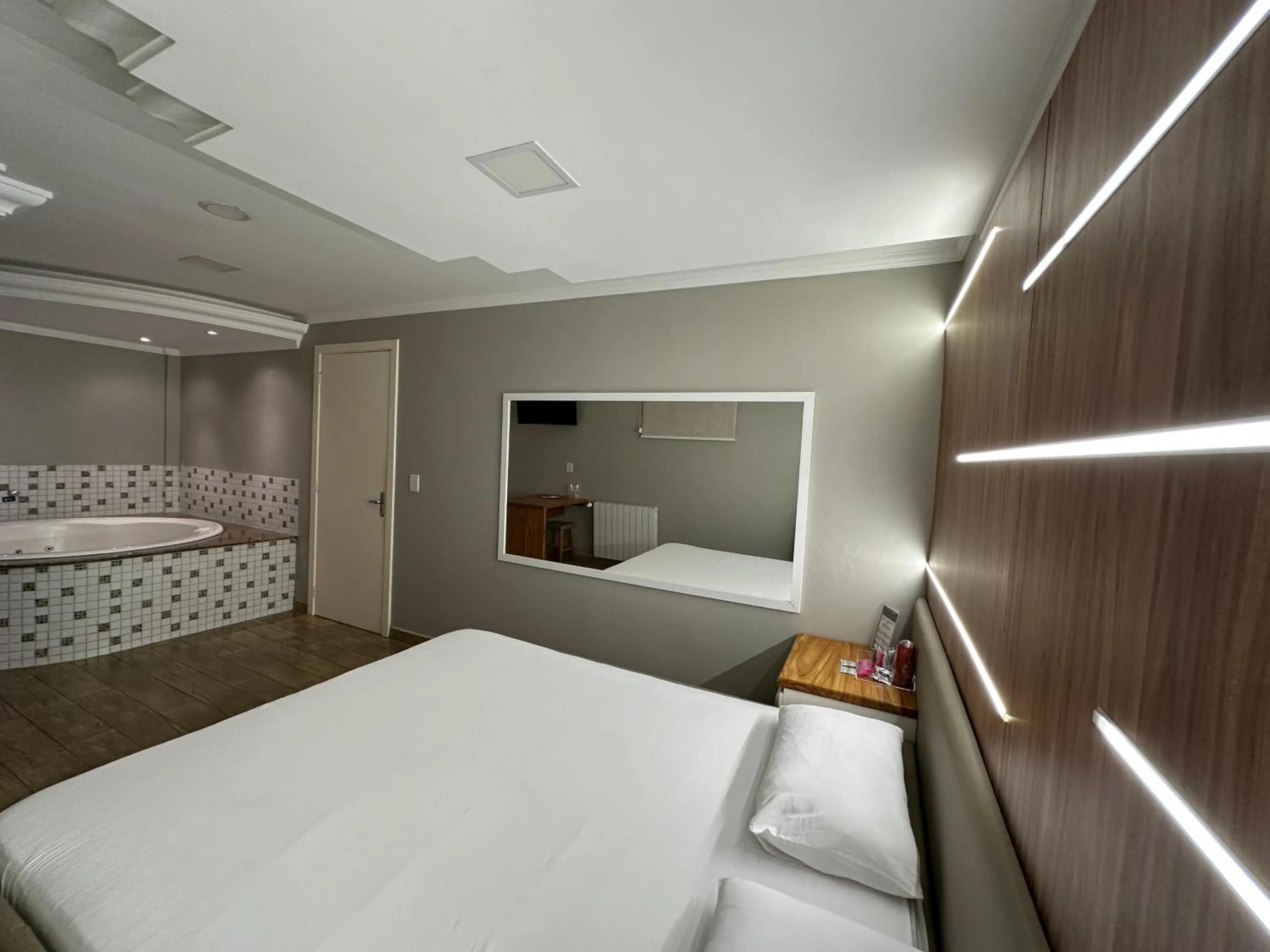 Bed in Motel Casa de Pedra