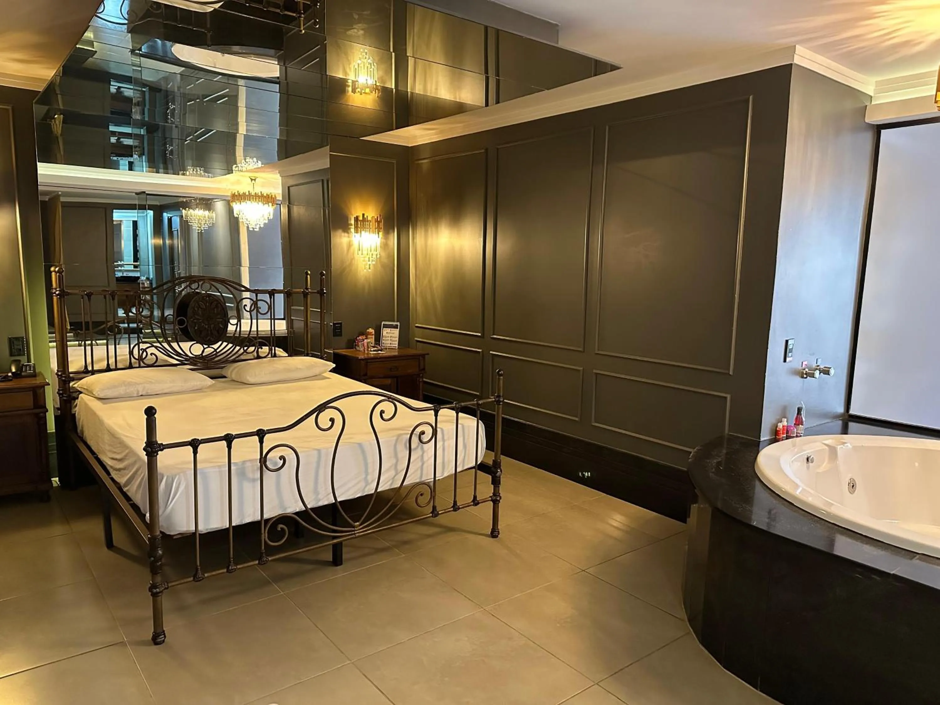 Bed in Motel Casa de Pedra