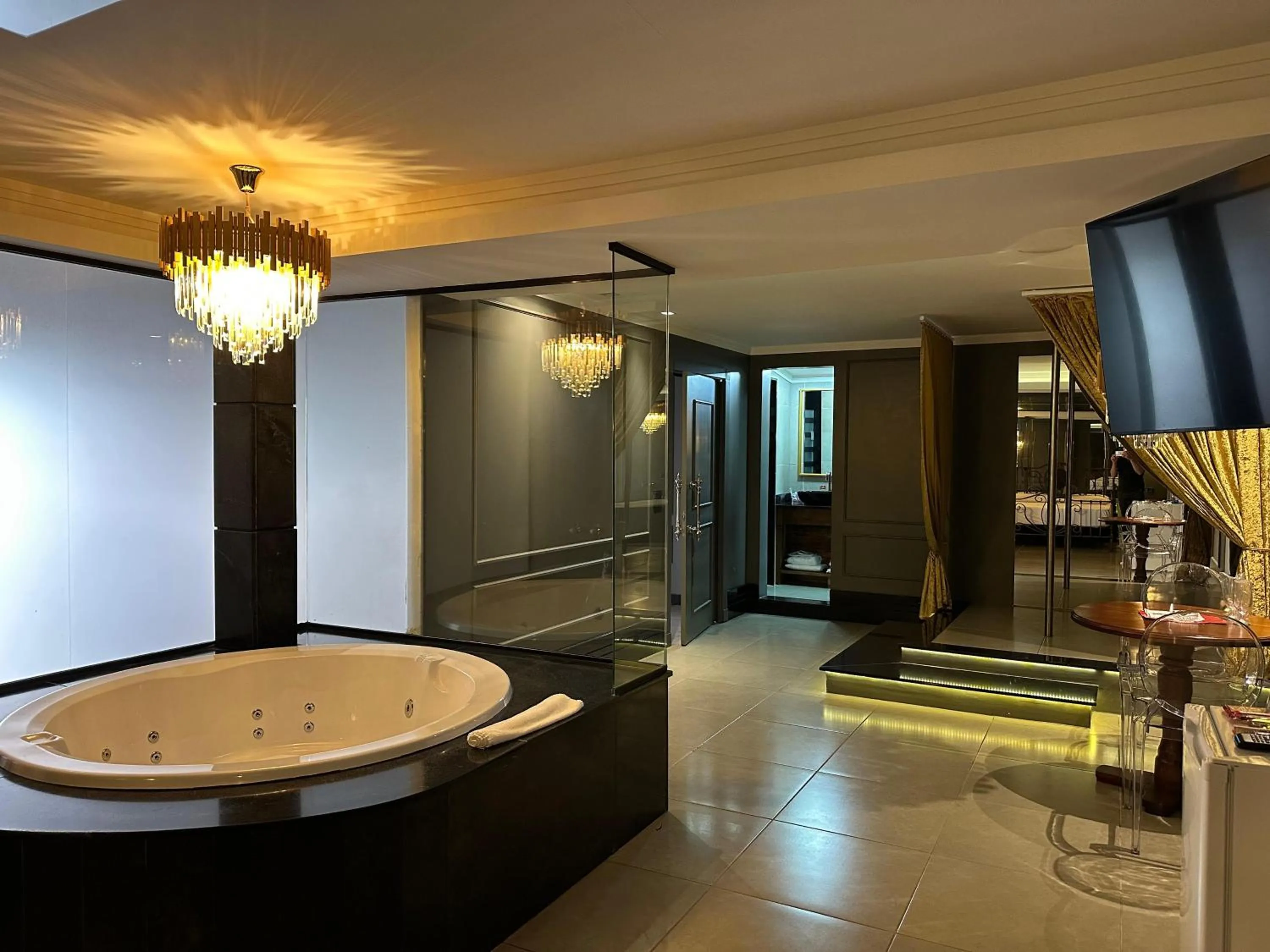 Bathroom in Motel Casa de Pedra