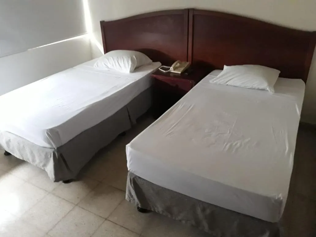Bed in Hotel Doral