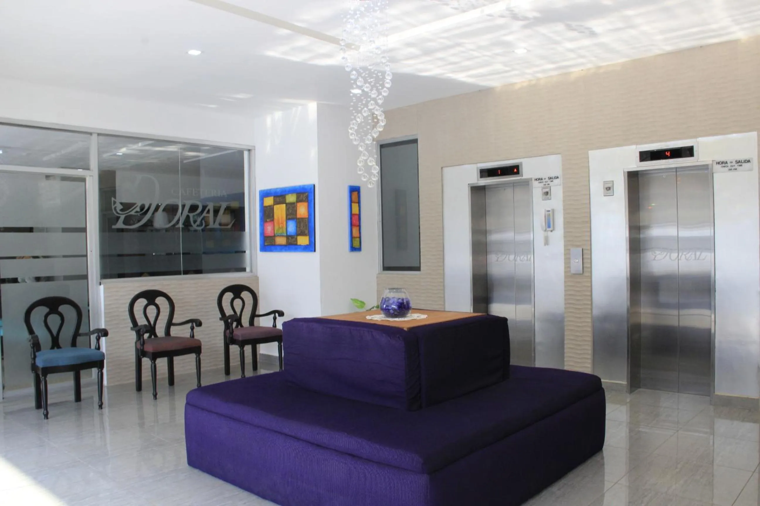 Lobby or reception in Hotel Doral