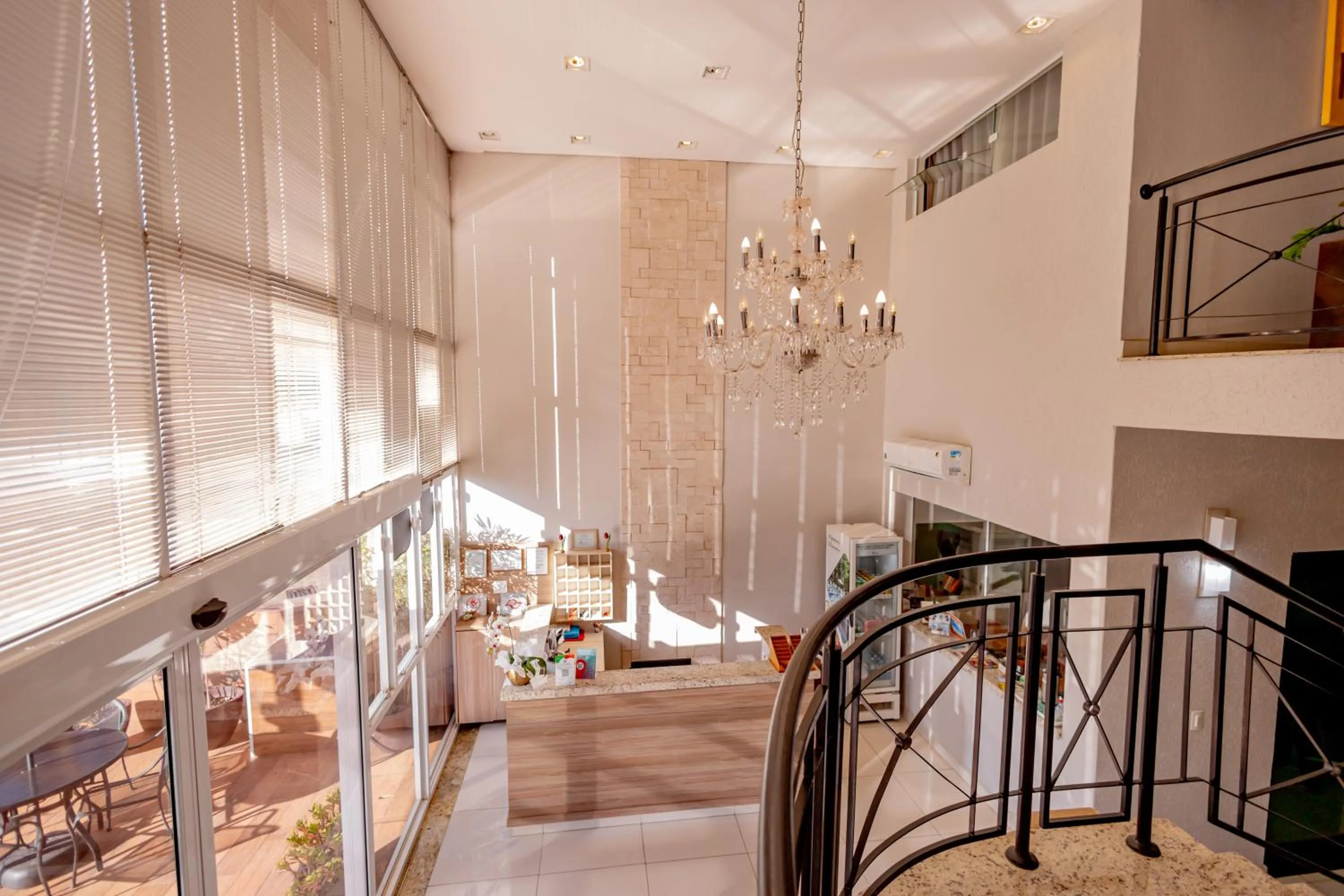 Lobby or reception in Hotel Villa de Holanda