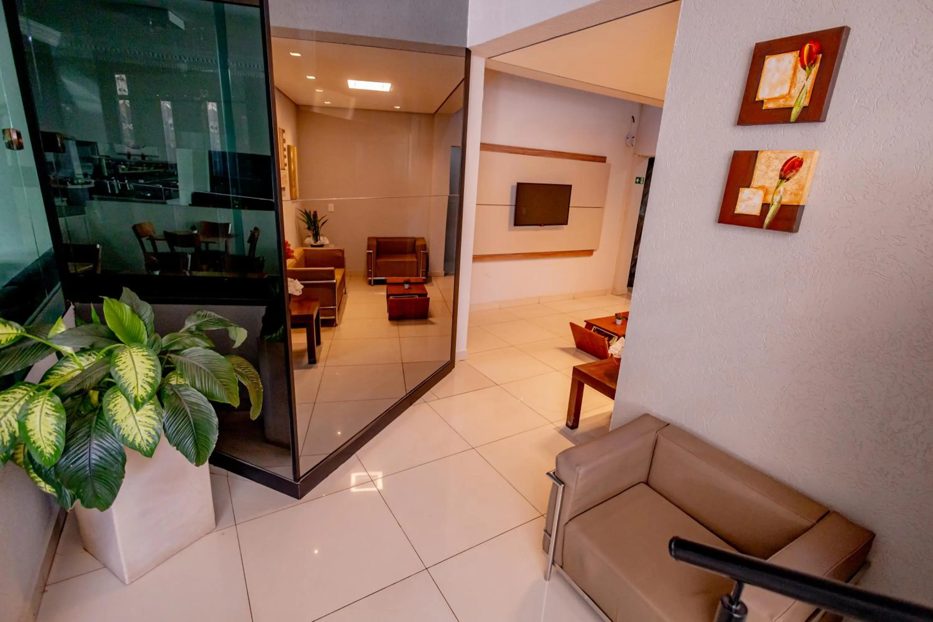 Lobby or reception in Hotel Villa de Holanda