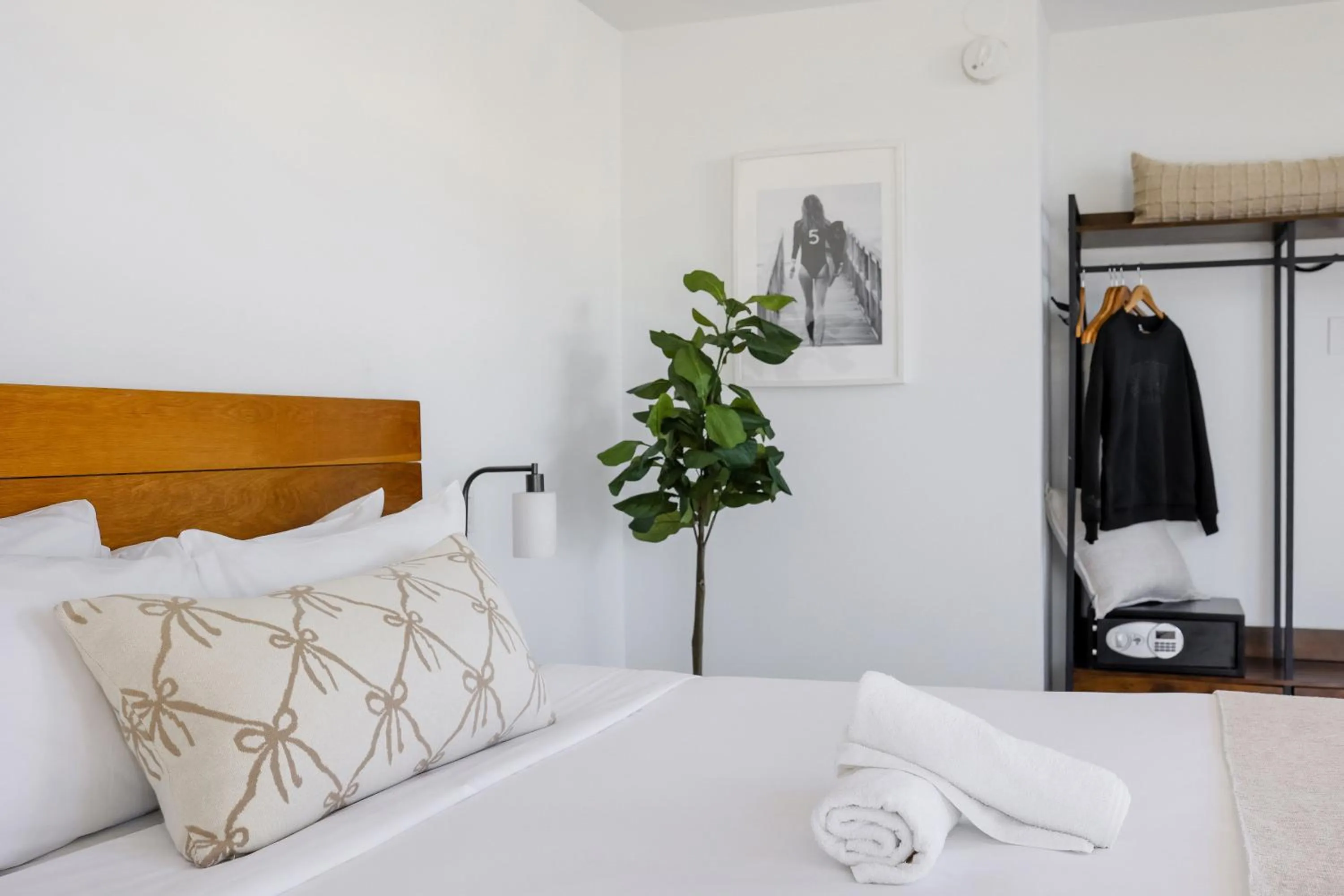 Bed in The Meridian Hotel by At Mine Hospitality