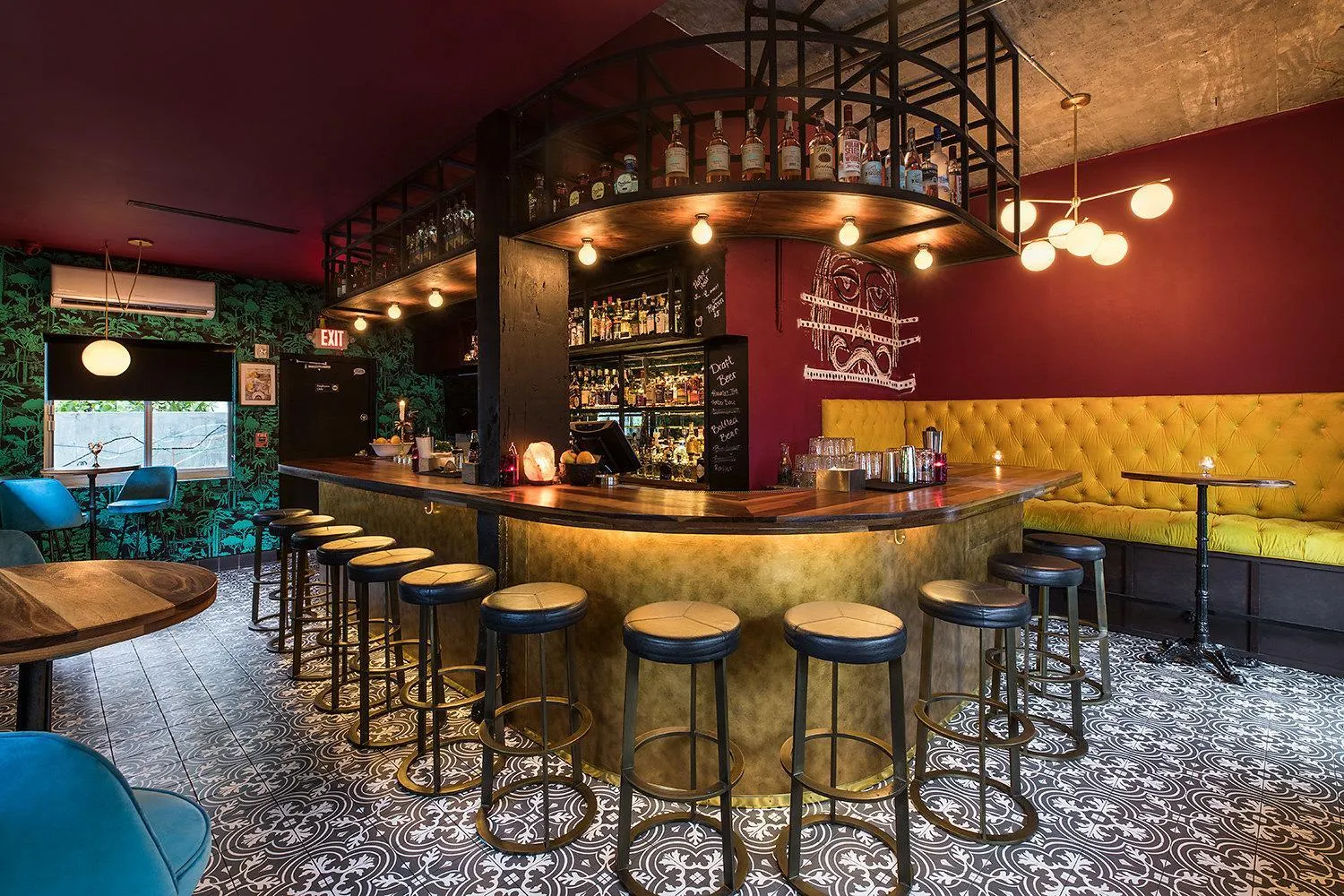 Lounge or bar in The Meridian Hotel by At Mine Hospitality