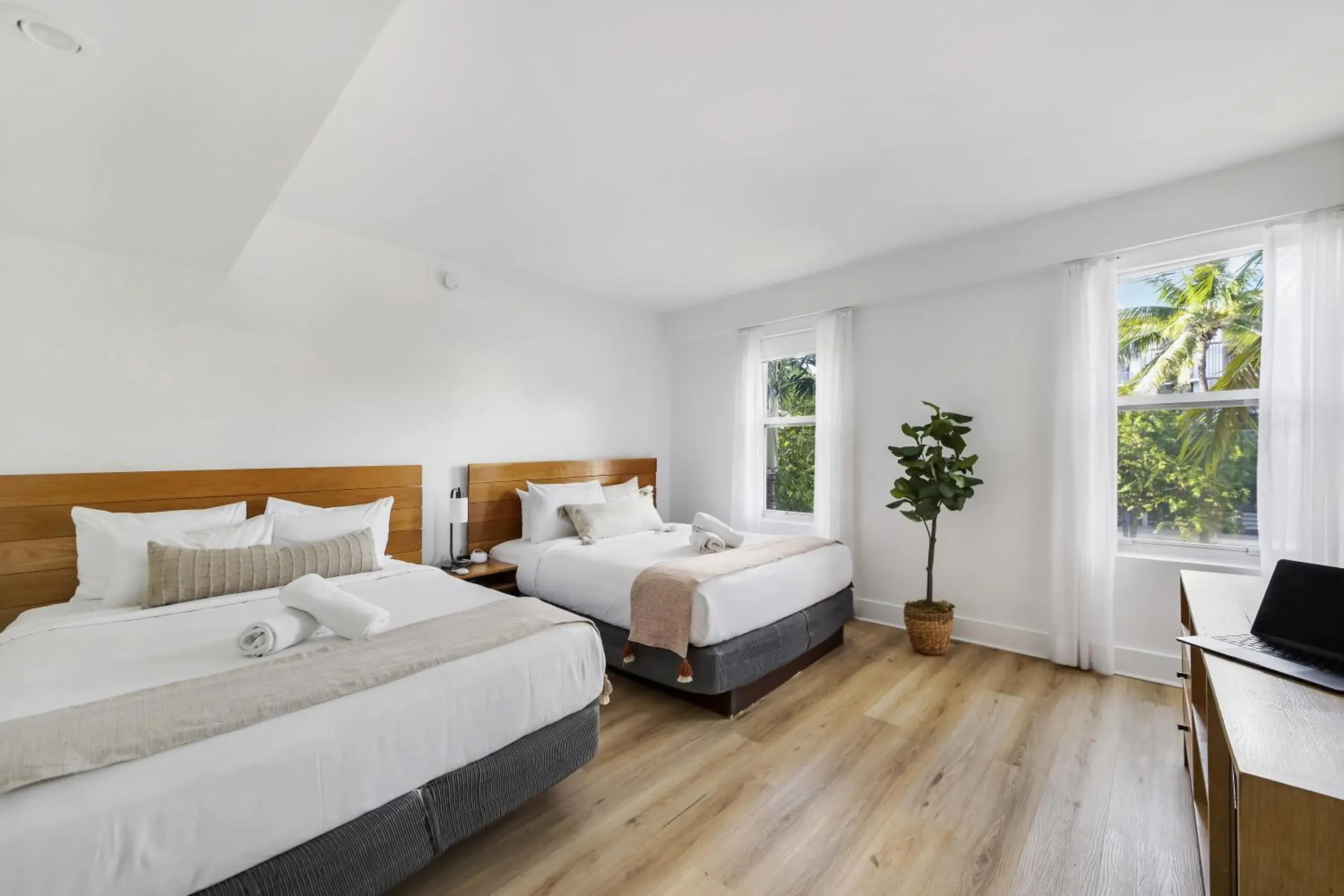 Bed in The Meridian Hotel by At Mine Hospitality Bed in The Meridian Hotel by At Mine Hospitality